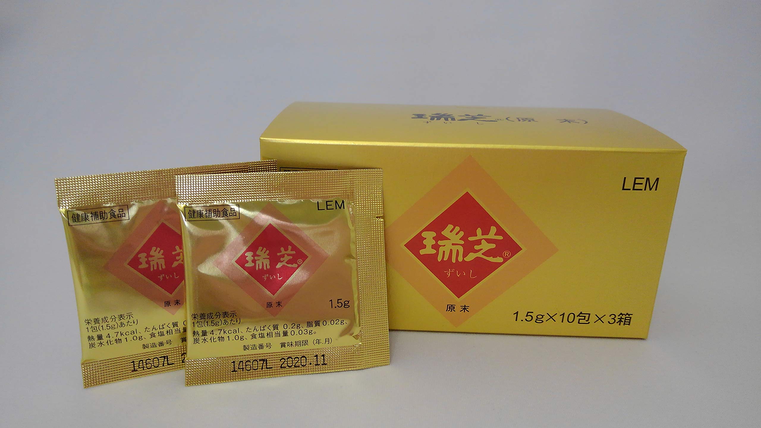 Amazon.co.jp: 瑞芝（原末）1.5g×10包×3箱 : ドラッグストア