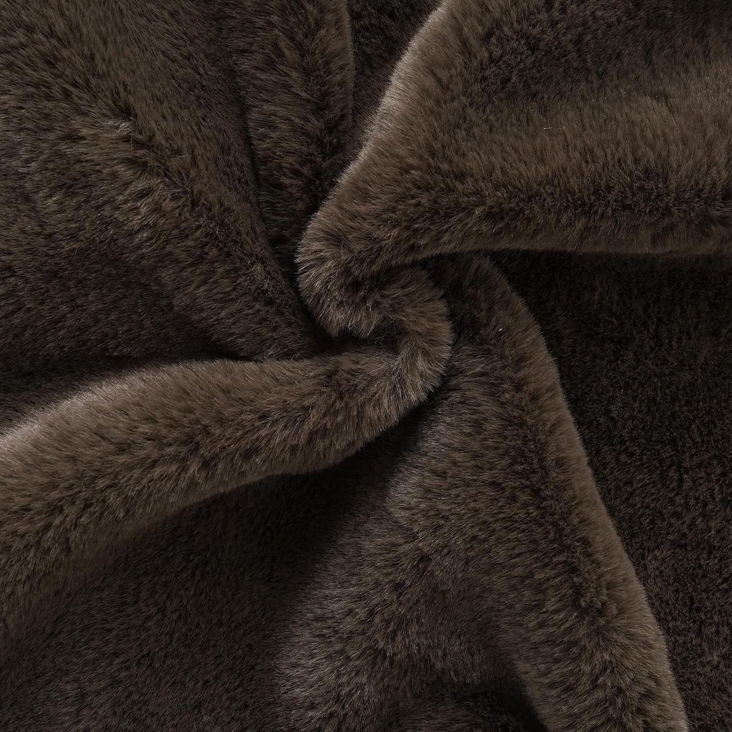 Amazhiyu Women's Faux Fur Crop Vest Coats Self Tie Sleeveless Jacket Warm Winter - Image 5