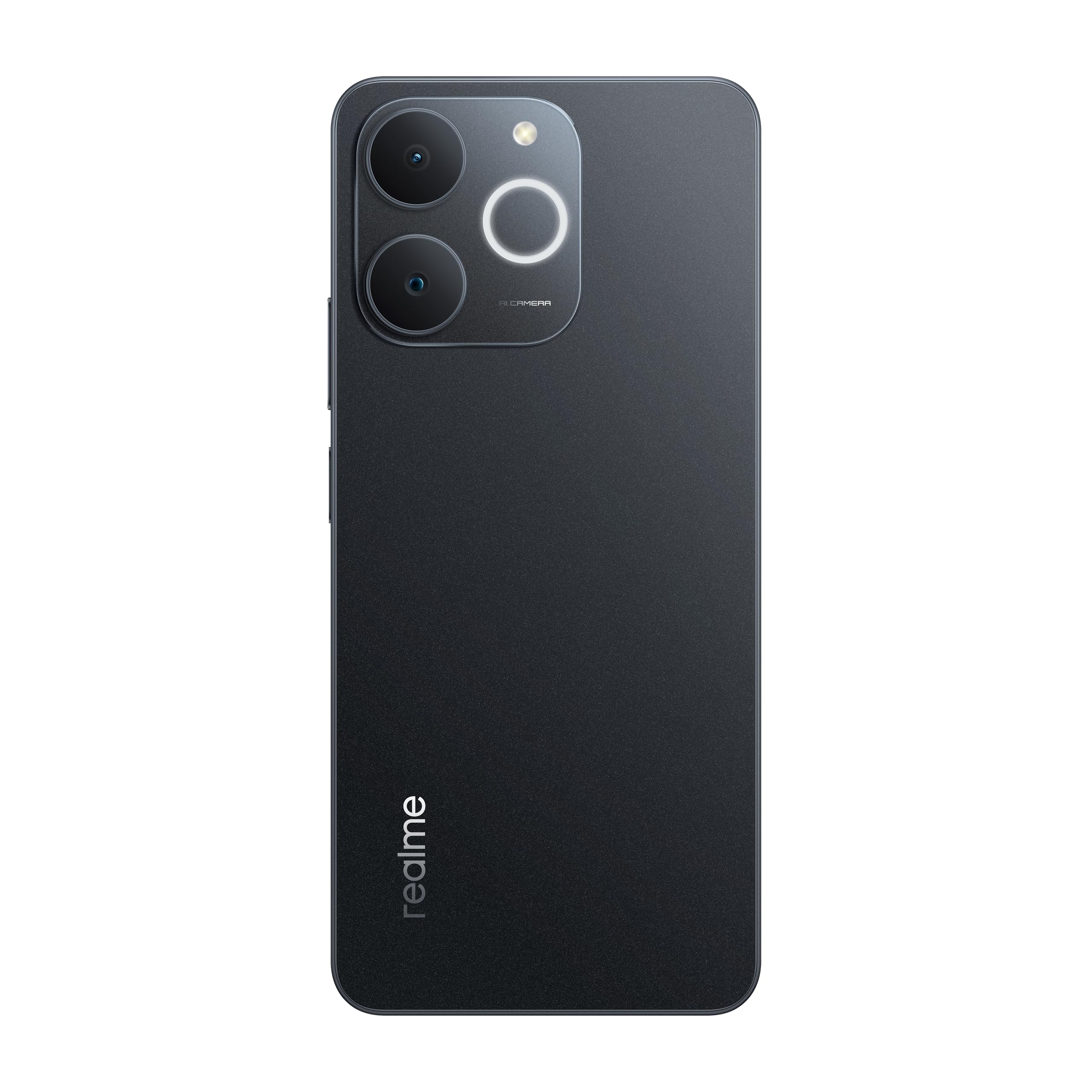 realme Note 70T Smartphone 4+128 GB, Batteria 6000 mAh, Protezione ArmorShell, Processore Octa-Core, Certificazione IP54, Display Comfort visivo 6,75 Pollici 90 Hz, Ossidiana Nera, Senza Caricatore