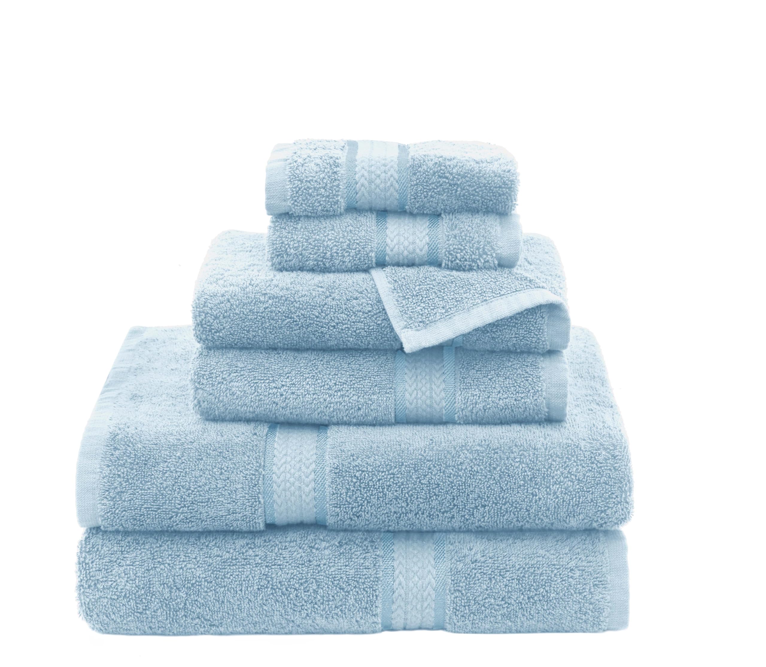 BENETTON - 2 Set Di Asciugamani 90x150 Cm + 90x160 Cm Cotton Biologico 450gsm Fucsia 8434652277039