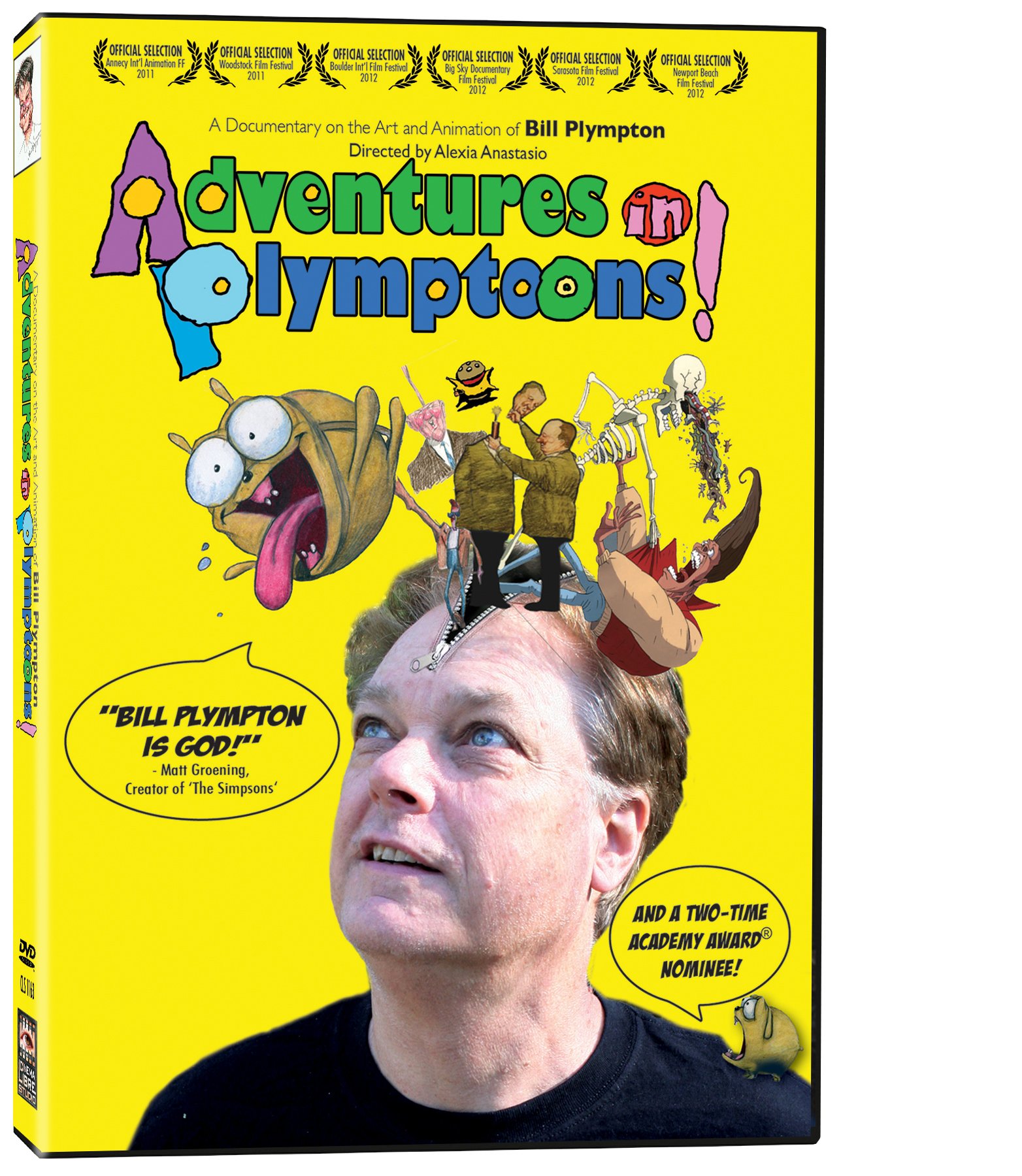Adventures in Plymptoons DVD Animación Underground USA Import