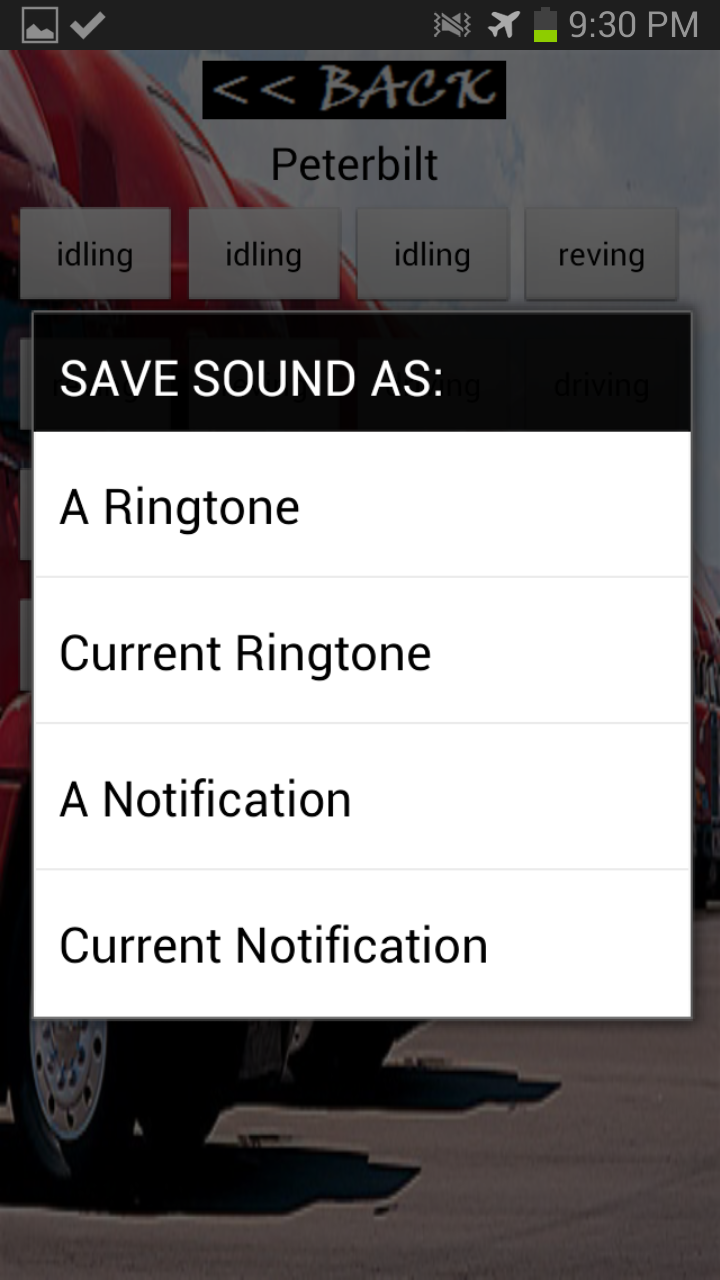 Semi Truck Soundboard lite App on Amazon Appstore