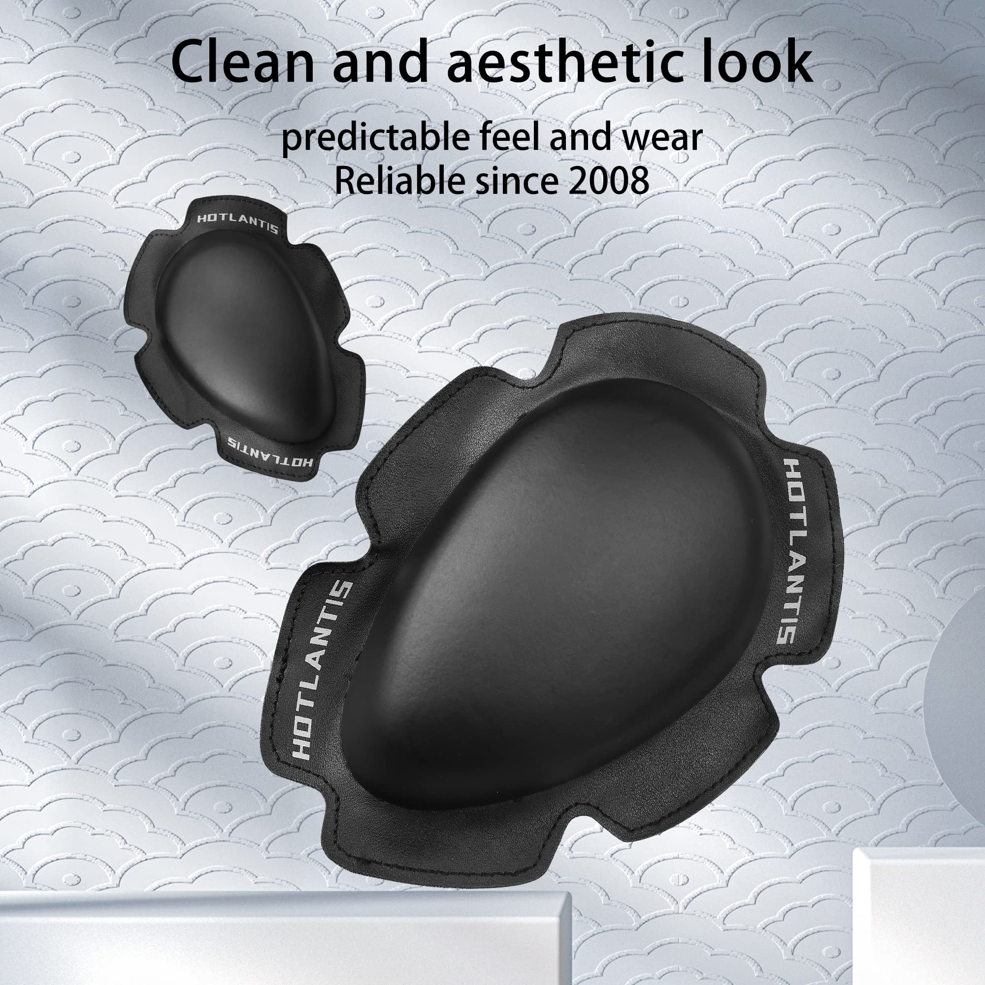 Deslizadores rígidos de rodilla HOTLANTIS para carreras moto, ligeros y resistentes