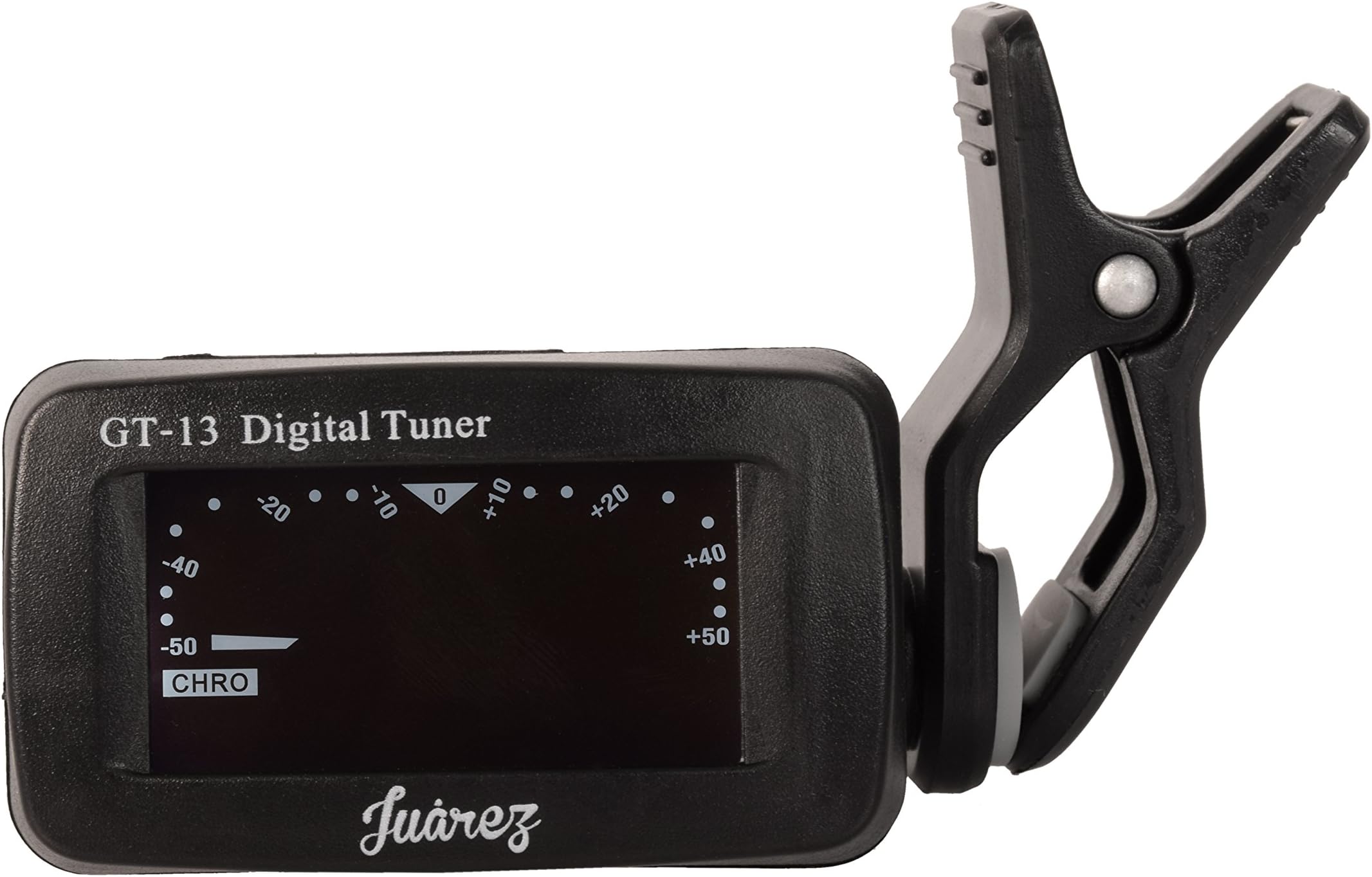 Juârez GT-13 Digital LCD Guitar Bass Violin Ukulele Clip On Automatic Chromatic Tuner