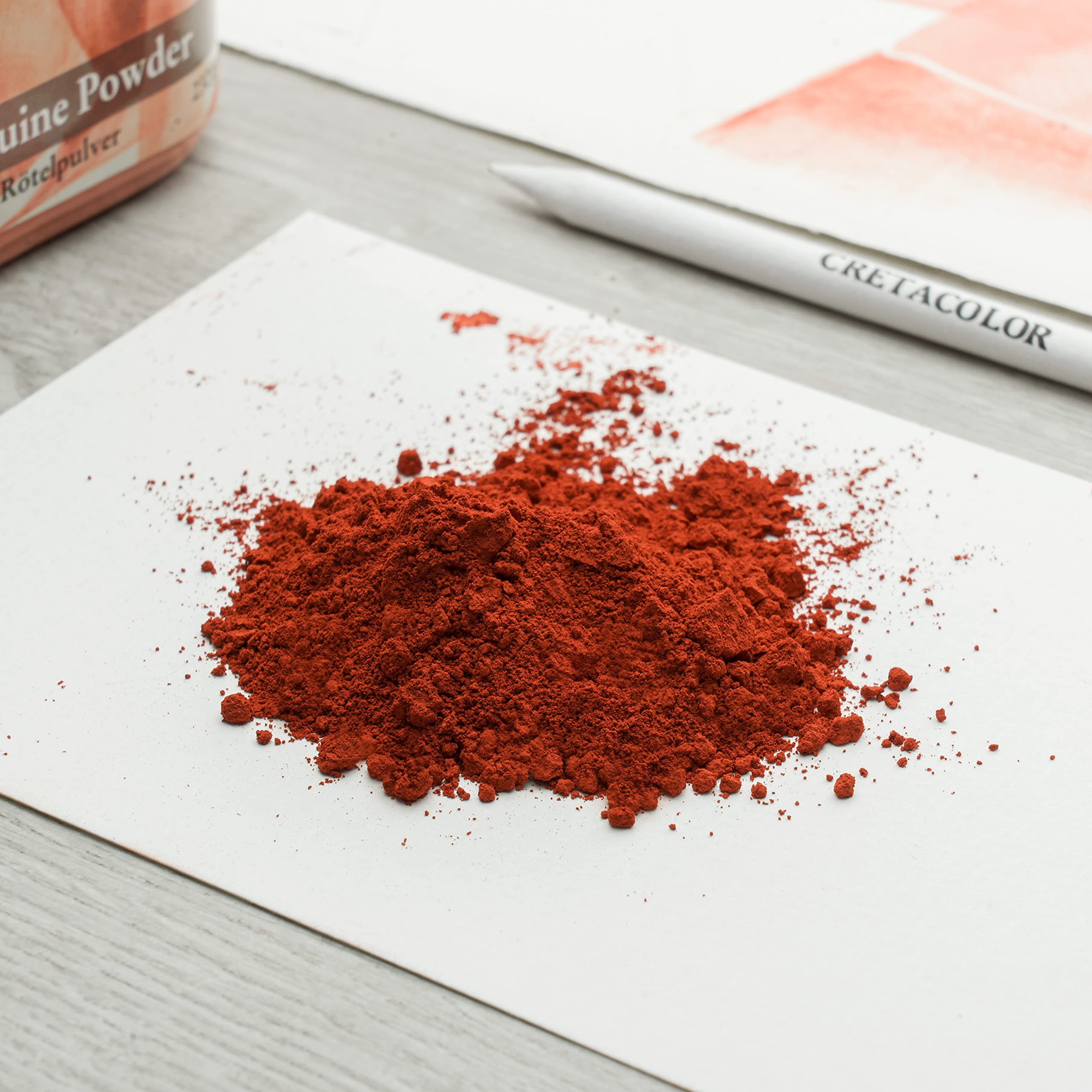 CRETACOLOR Artist polvere in barattolo di plastica, polvere di rosé 230 g