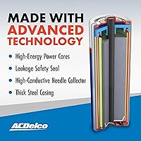 Vista 6 de Powermax ACDelco 84 pilas alcalinas, 40 AA, 36 triples AAA, 8 unidades de 9 voltios, paquete combinado de baterías para el hogar y la oficina