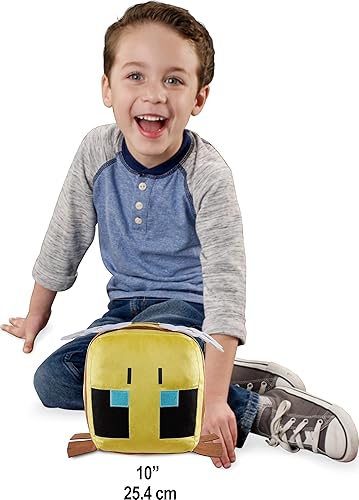 Miniatura 2 de Minecraft Cuutopia Bee - Muñeco de almohada suave redondeado de 10 pulgadas, juguete coleccionable inspirado en videojuegos como regalo