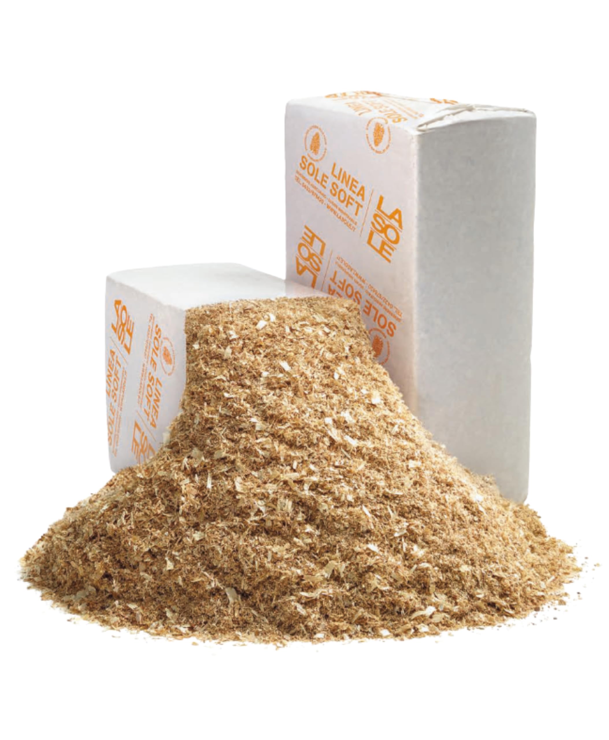 Trucioli di Legno per Lettiera Cavalli – Balla 25 KG - 100% Faggio Naturale, Alta Assorbenza, Senza Polvere – Linea Soft - ideale per Scuderie