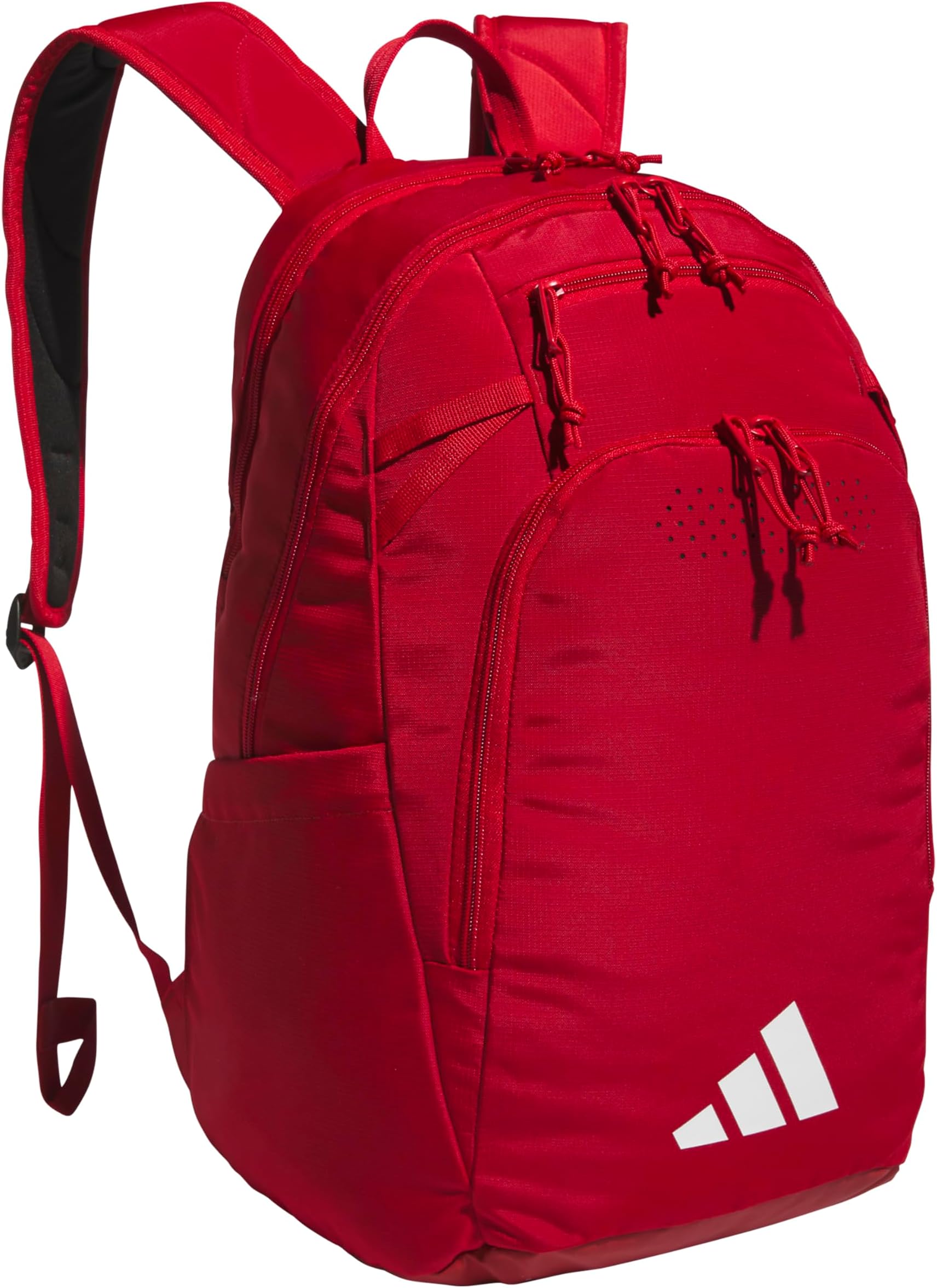 adidas red white and blue backpack