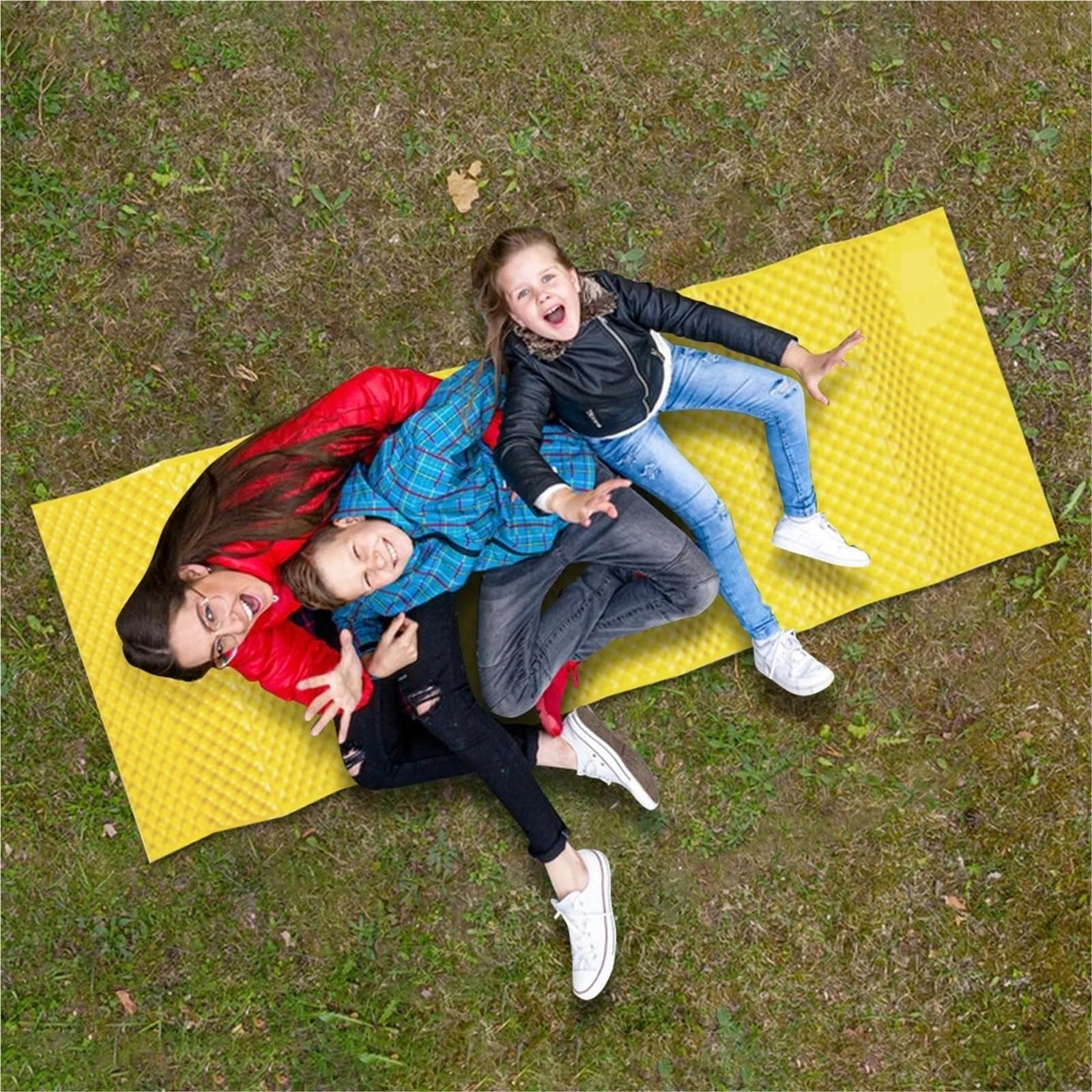 Colchoneta de Camping de Espuma Plegable Colchoneta for Dormir for Acampar al Aire Libre, colchón Impermeable for montañismo, Estera de Espuma Ultraligera for Picnic, Plegable a Prueba Humedad