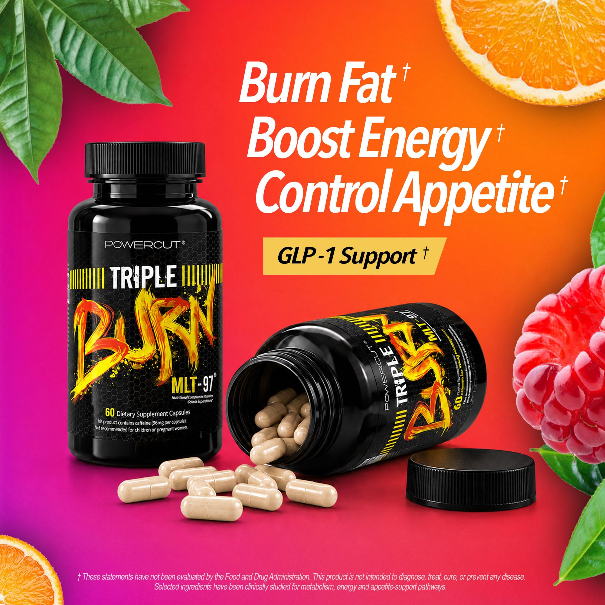 Amazon.com: Triple Burn Weight Loss Pills for Women & Men, Fat