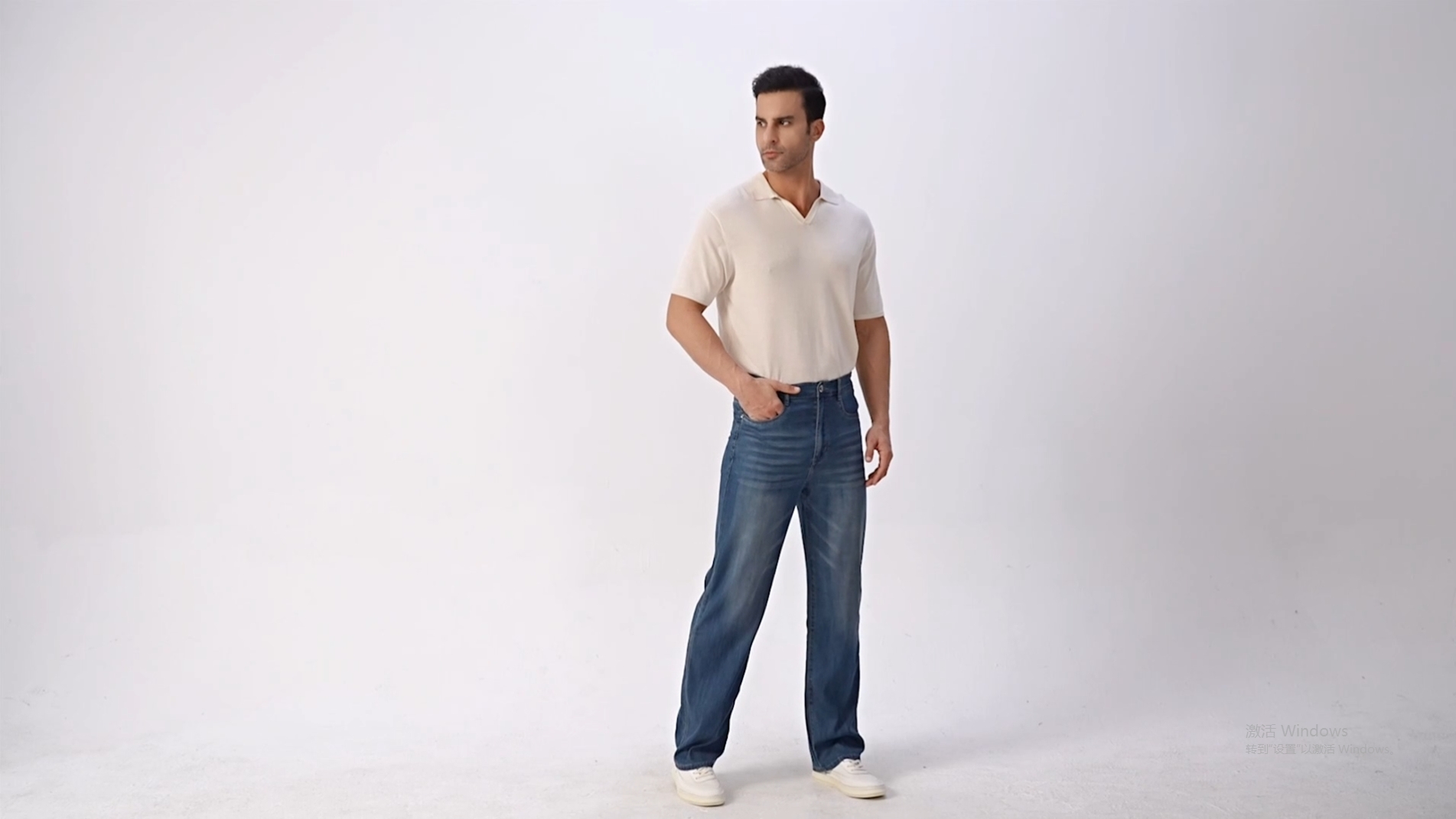 ziilay Jeans heren zomer jeans dunne lichte stof lang Broek kantoor