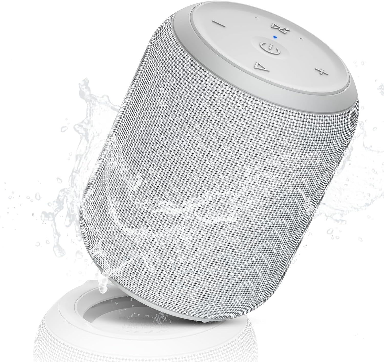Bluetooth Speakers, 15W Portable Speakers Bluetooth Wireless V5.0 with Stereo Sound, Active Extra Bass, IPX6 Waterproof Shower Speaker, Double Pairing, for Party, Home Theater, Game Theater