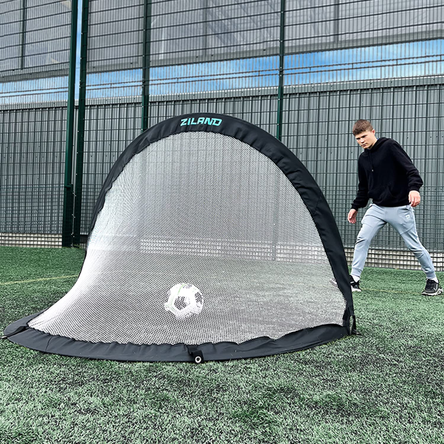 Ziland Pop Up Football Goals (6ft x 3.5ft)