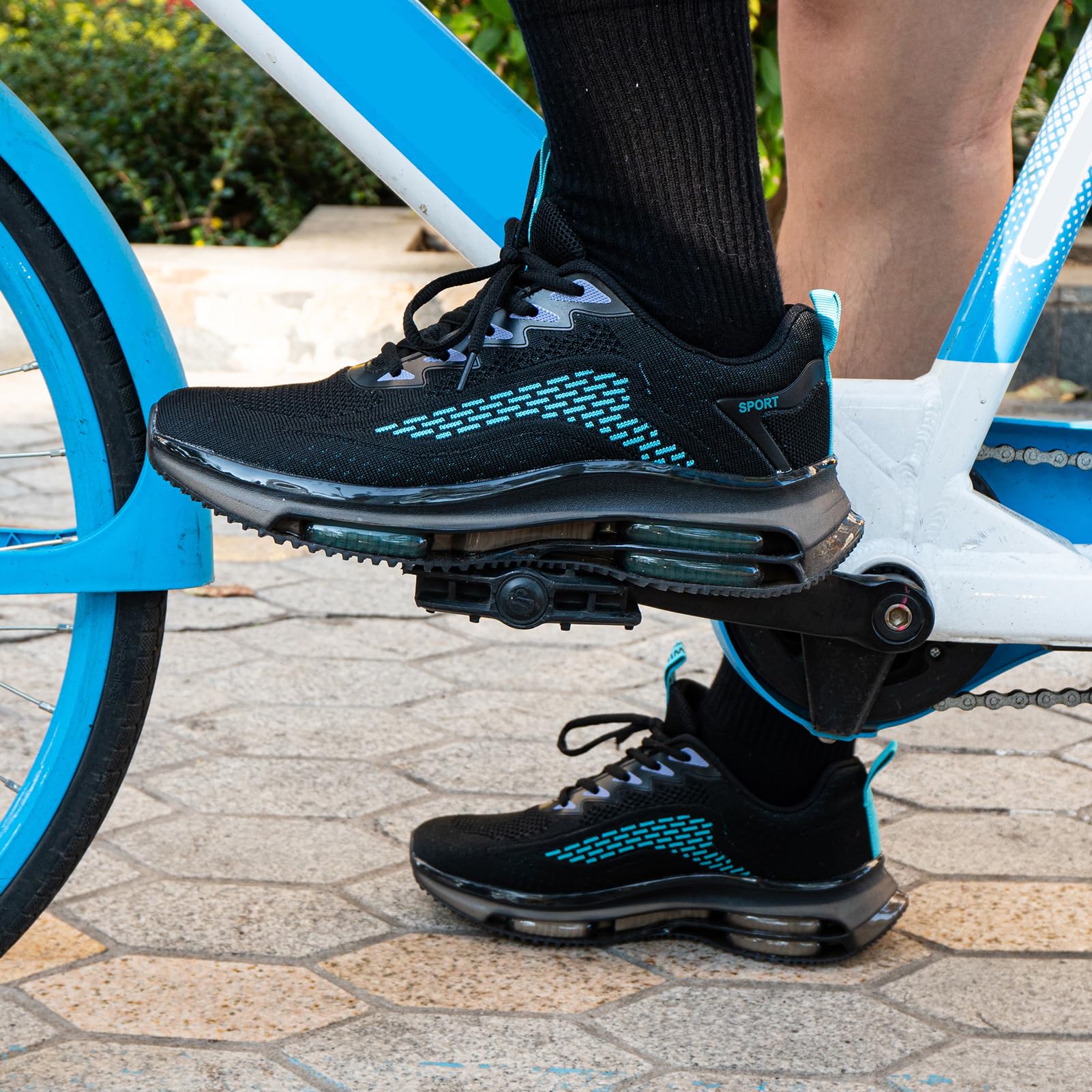 Hitmars Scarpe da Sportive con Cuscino d'Aria Gr.39-48