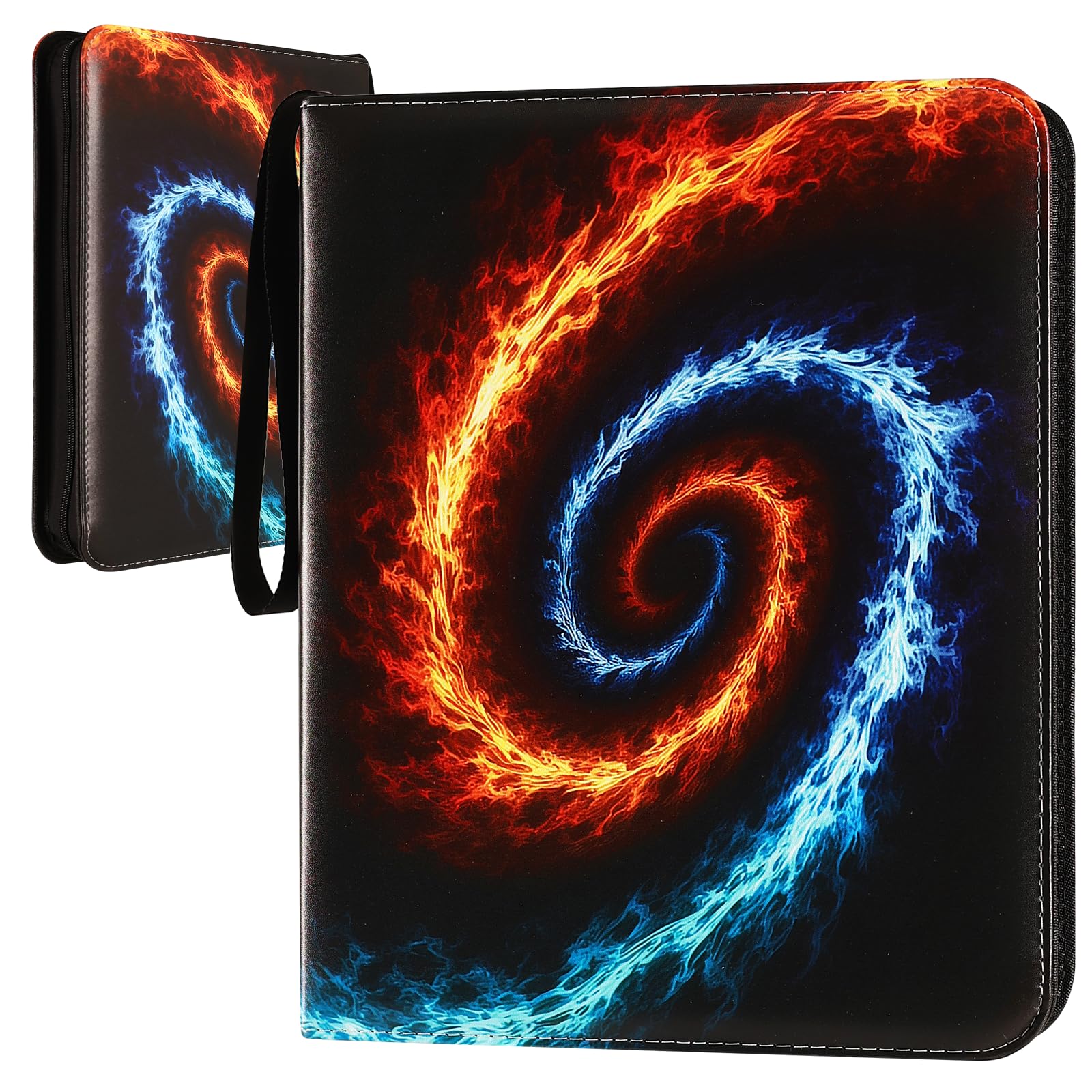 1080 Pockets Card Binder 9 Pocket, Trading Card Binder with 60 Page Removable Sleeves, Zipper Card Book Album Holder[PROTECTIVE][PLEASANT TOUCH