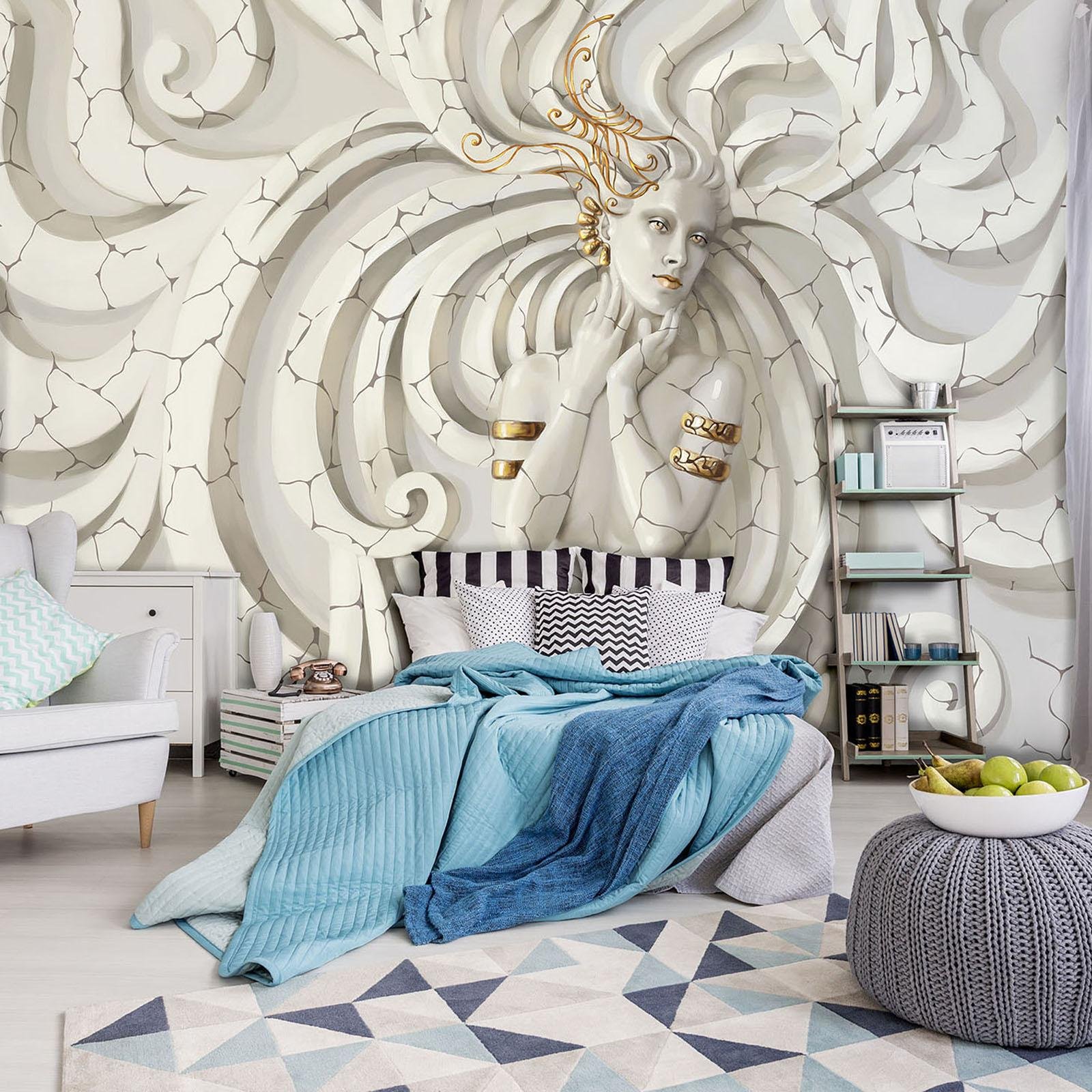 Vlies Fototapete, Modern, 312x219cm | Fototapeten - Tapeten - für Wohnzimmer Schlafzimmer - Vliestapete Wandtapete Tapete 3D Effekt- inkl. Kleister