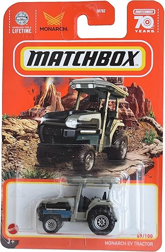 Matchbox Monarch EV Tractor, 70 años 69100 Plata