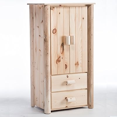 Amazon Com Lakeland Mills H20 N Frontier Unfinished Armoire Furniture Decor