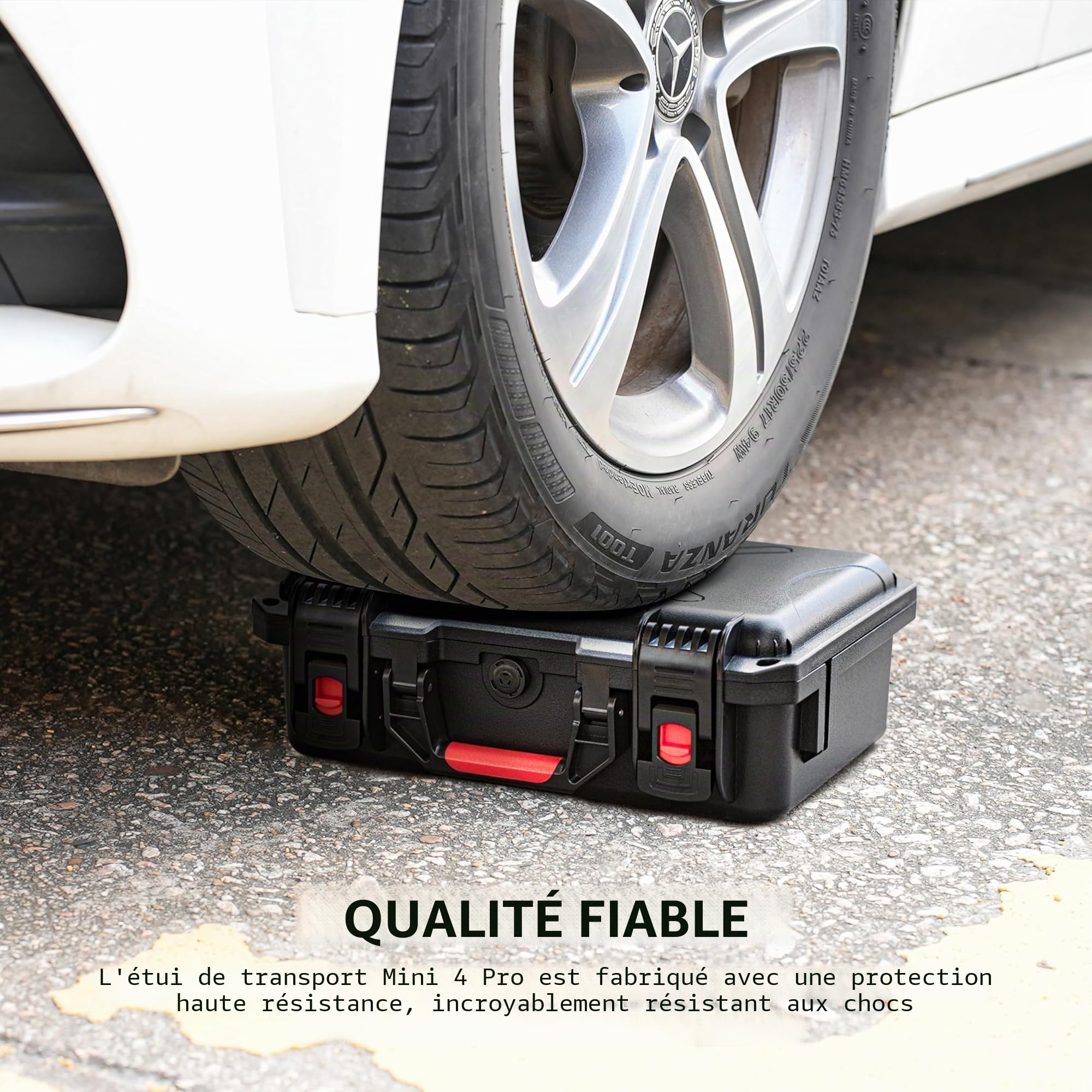 STARTRC Mini 4 Pro Etui de Transport Rigide étanche Case pour DJI Mini 4 Pro/Mini 3//Mini 3 Pro RC/RC 2 Accessoires (RC/RC 2)