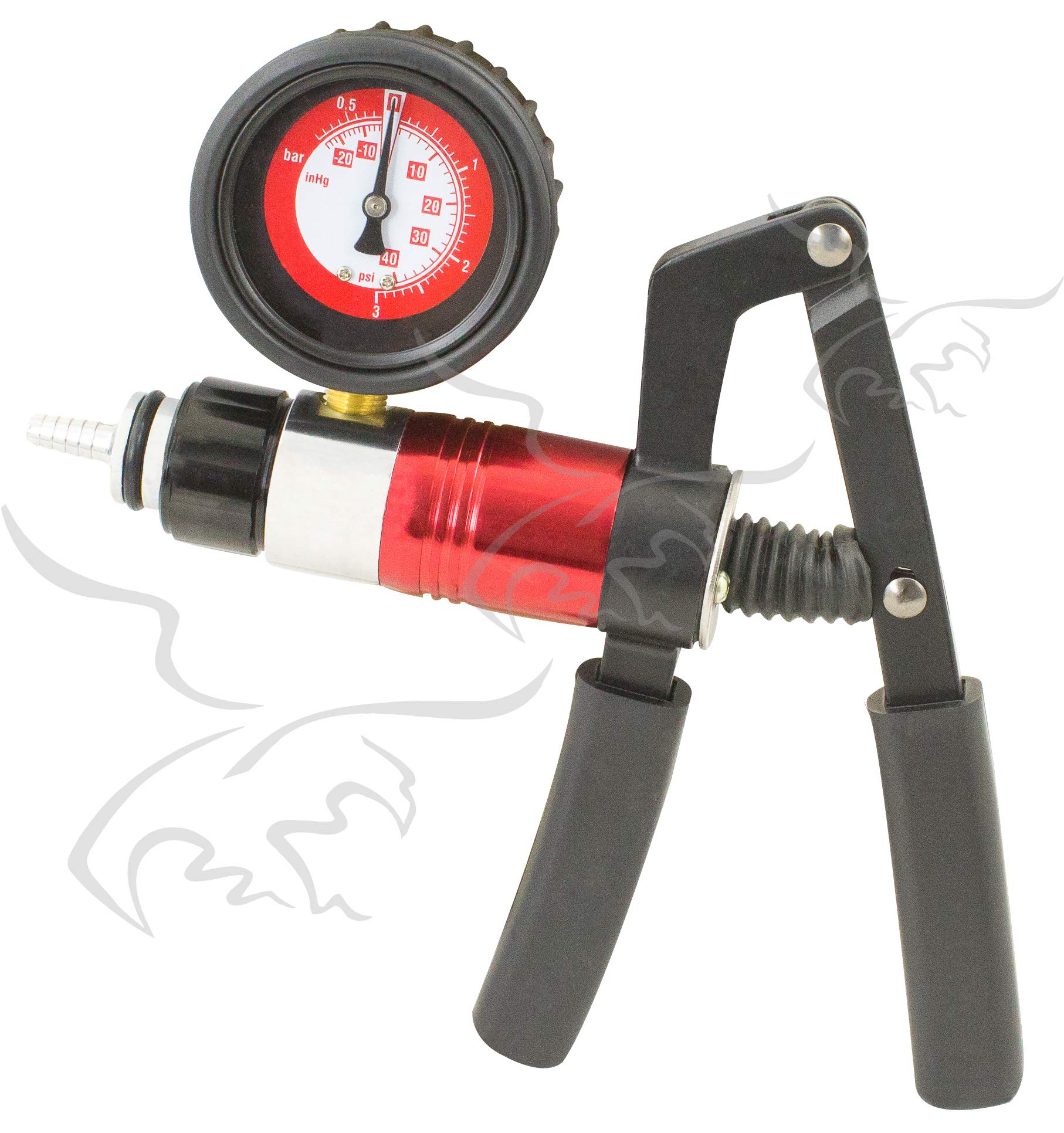 KIT PARA SANGRAR Y PURGAR FRENOS. COMPROBADOR DE PRESIÓN Y VACÍO Sangrador purgador