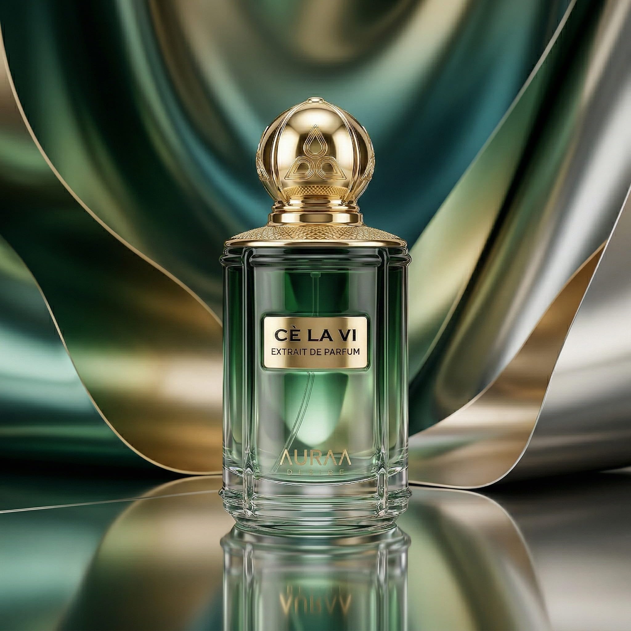 Auraa Desire Ce La Vi Extrait de Parfum, 100 ml, langanhaltendes Vanilleparfüm für Damen und Herren, Safran-Lavendel-Sommerduft für Herren, Libre Le Parfum