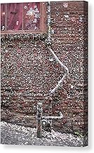 Modern Art CANVAS Print Seattle Market Theater Gum Wall S...