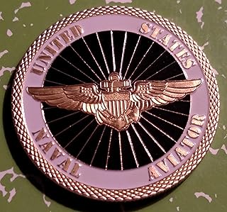 Navy Aviator Pilot #1251 Military Honor Challenge Coin