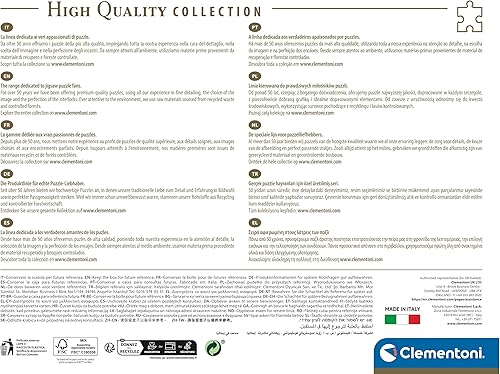 Miniatura 3 de Clementoni Collection-Colorful Thai Falls-1000 Pieces-Puzzle, Vertical, Fun for Adults, Made in Italy, Multicoloured, 39821