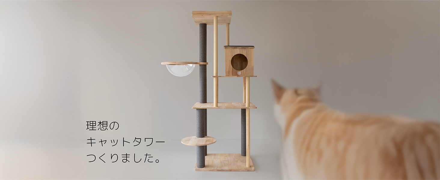 Amazon | sopoa【 無垢の美、永く使える本物 】木製 北欧風 キャット