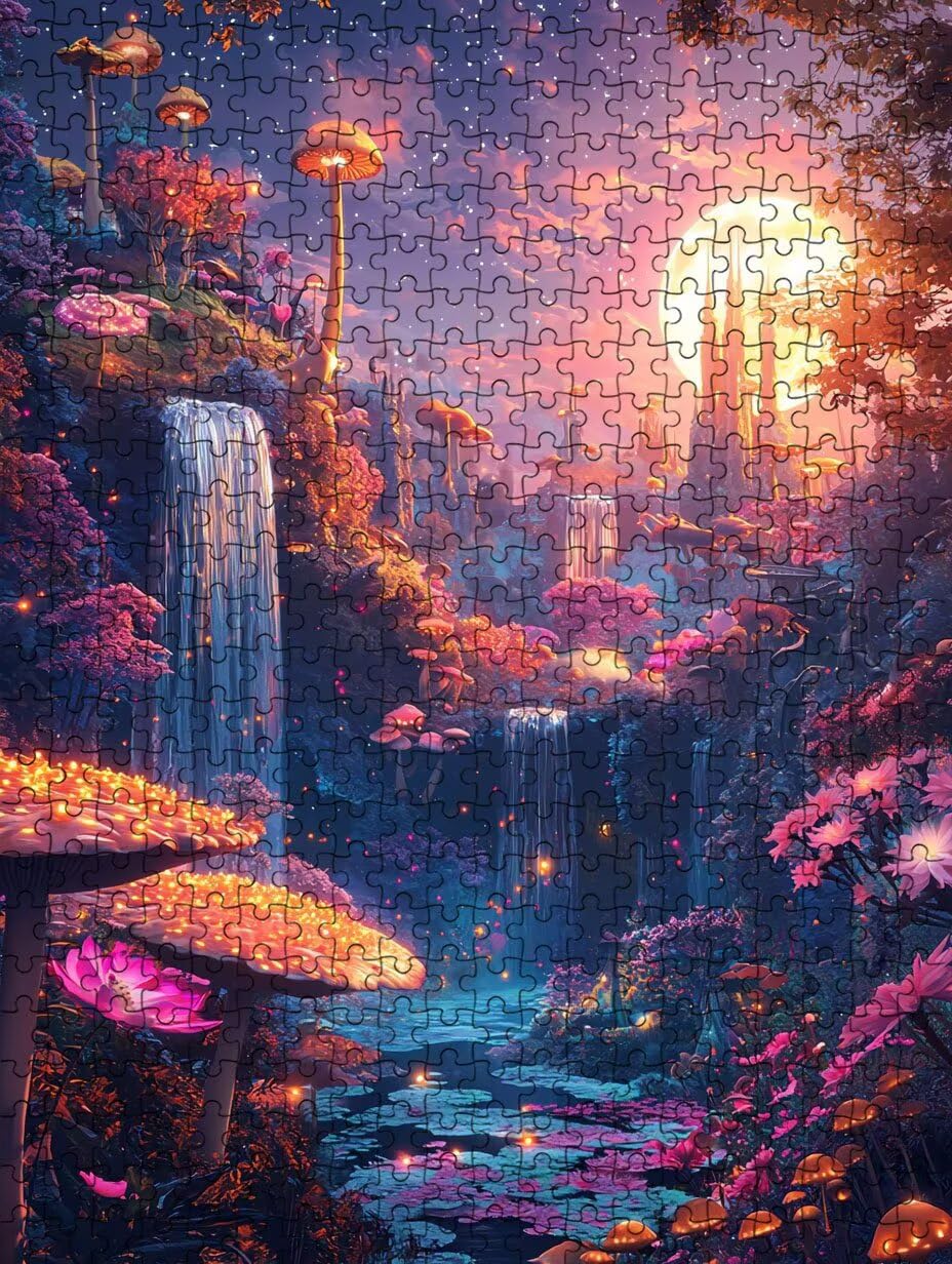 Der Traumpark Puzzle 4000 Teile, Klassische Puzzles, Geschicklichkeitsspiel Puzzle für Erwachsene, Puzzlespiele für Die Ganze Familie, Mit Schöner Verpackung, Dekoration Puzzles DX0YL3-688