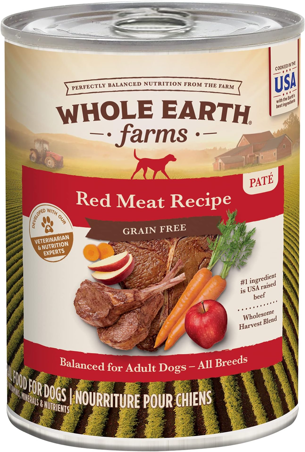 Whole Earth Farms Grain Free Red Meat Recipe
