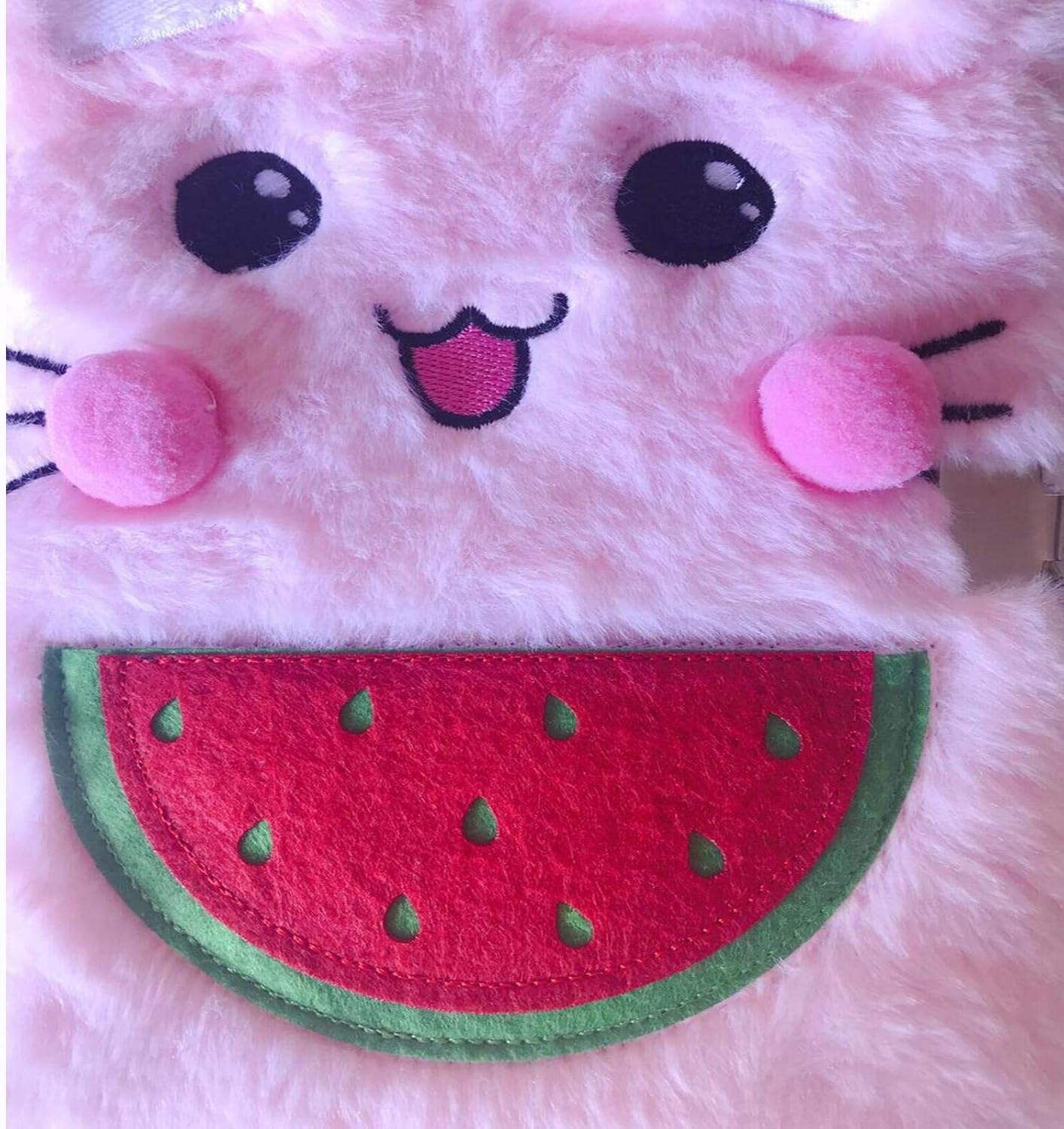 Luolizon Cat Diary for Girls with Lock and 2 Keys ,Kids Journal Notebook Gift Set with Multicolored Pen , 80 Sweet Heart Lined Sheets : Toys & Games