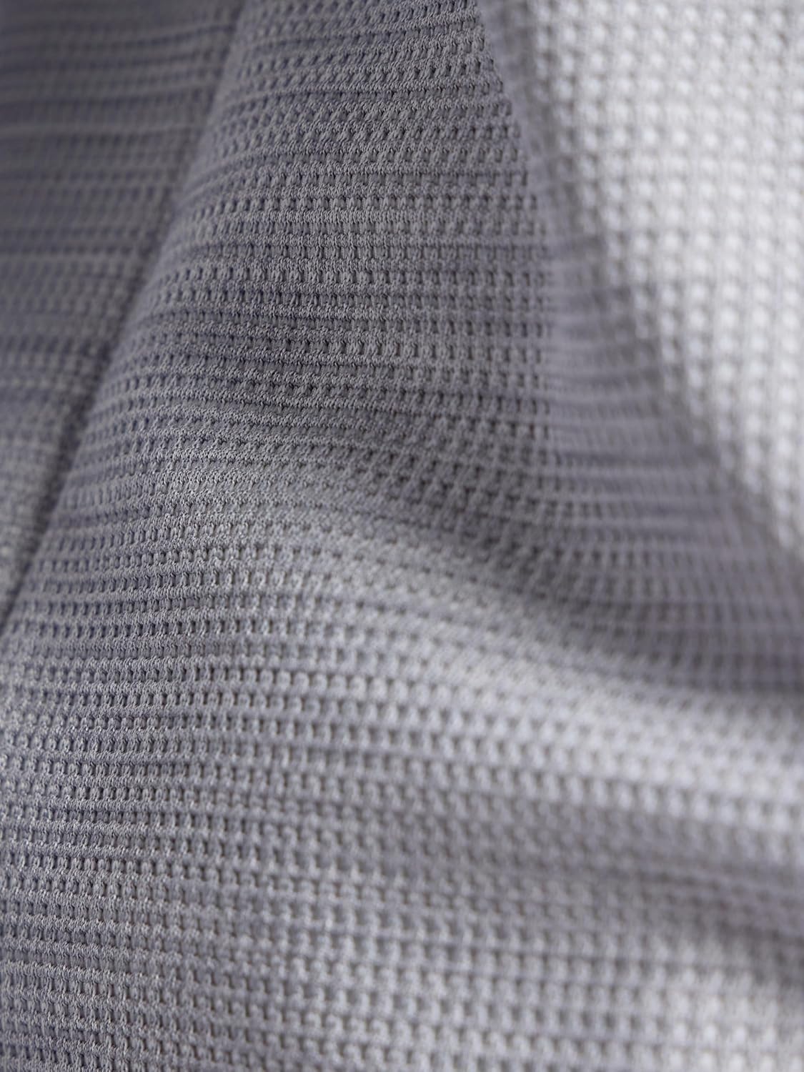 Gaiam Mens Cozy & Cool Long Sleeve Crewneck Top, Standard Fit, Stretch Midweight Micro Waffle Jacquard Material - Image 5