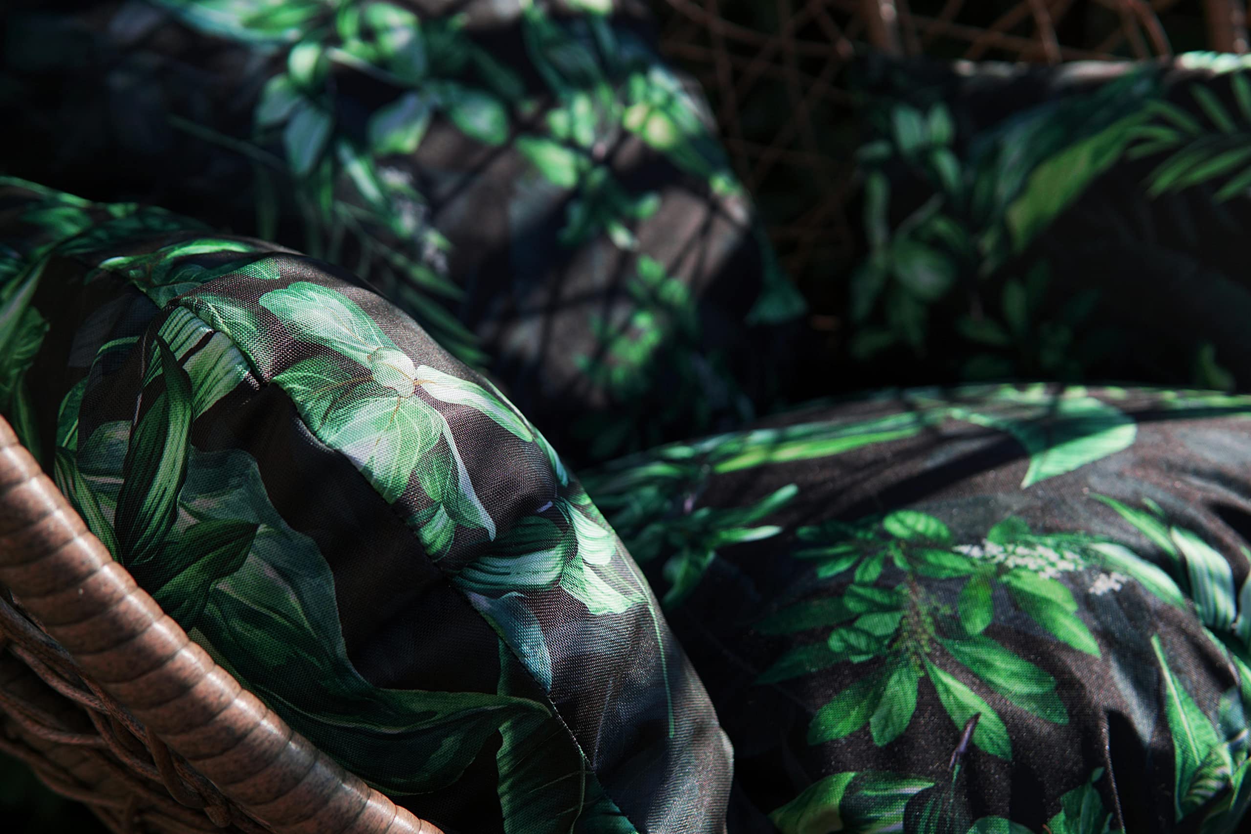 Hängesessel Kissen Outdoor – Auflage für Hängesessel, Hängekorb und Hängeschaukel, wetterfestes Sitzkissen für Gartenschaukel, weich und bequem