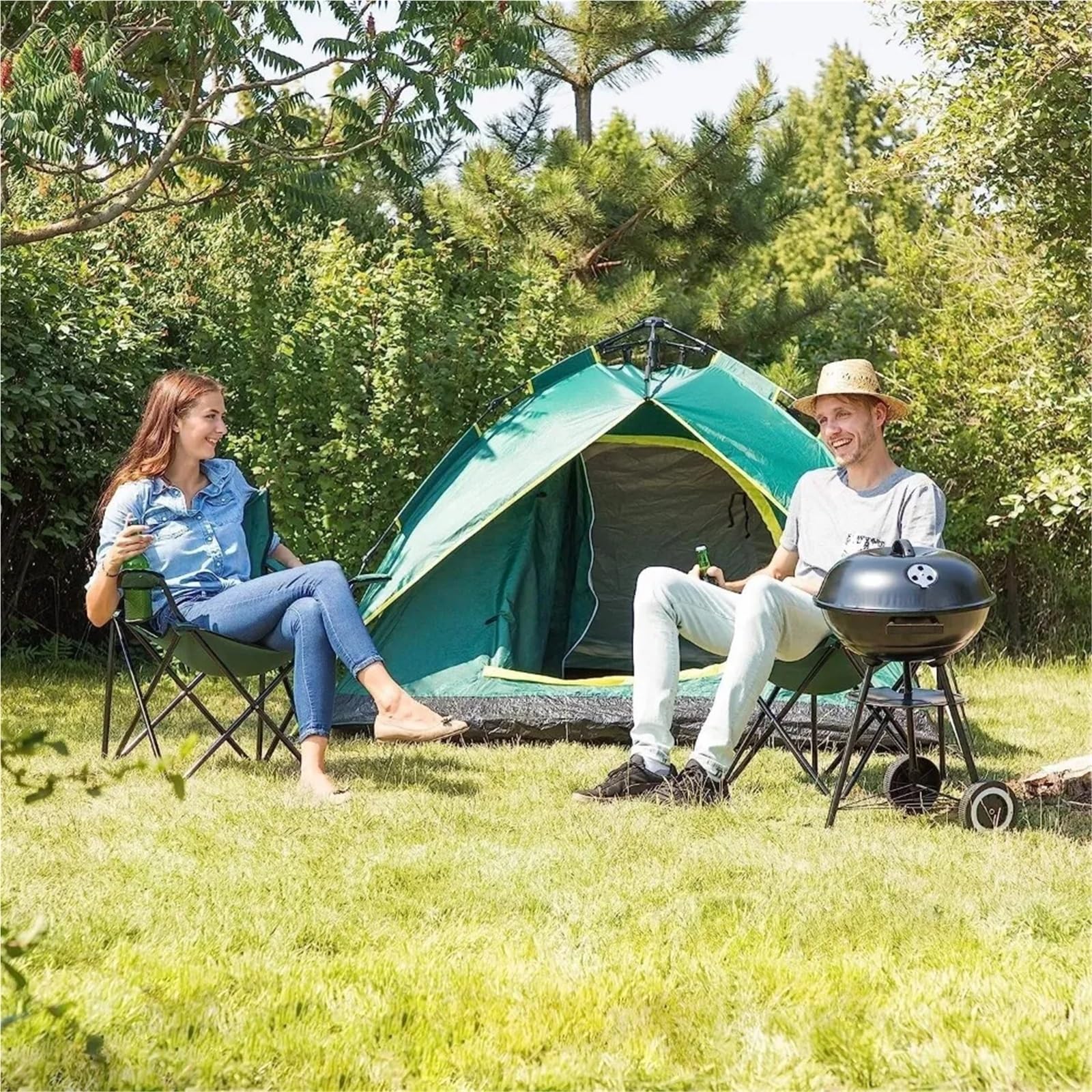 Piquets de Tente Robustes en Acier galvanisé, 50 pièces, Pointe Pointue argentée, Feuille Sol Camping, Ancre, Accessoires pour Le Camping, Les Voyages