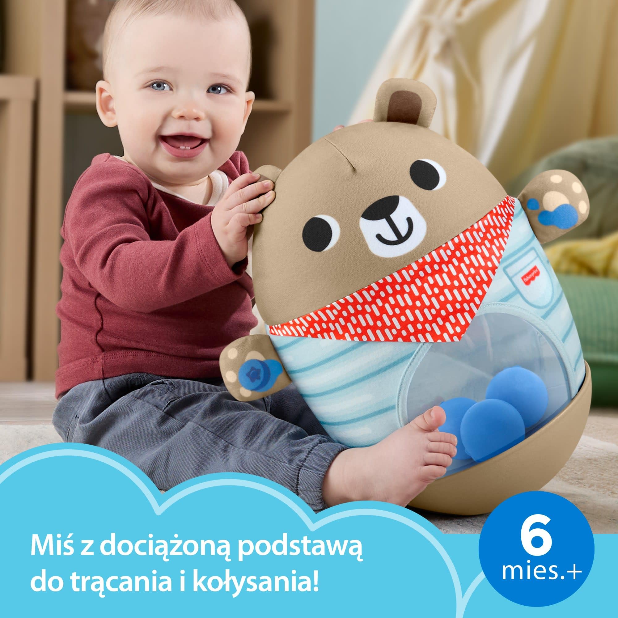 Fisher-Price Friendship Forest Nadmuchiwany miś do zabawy