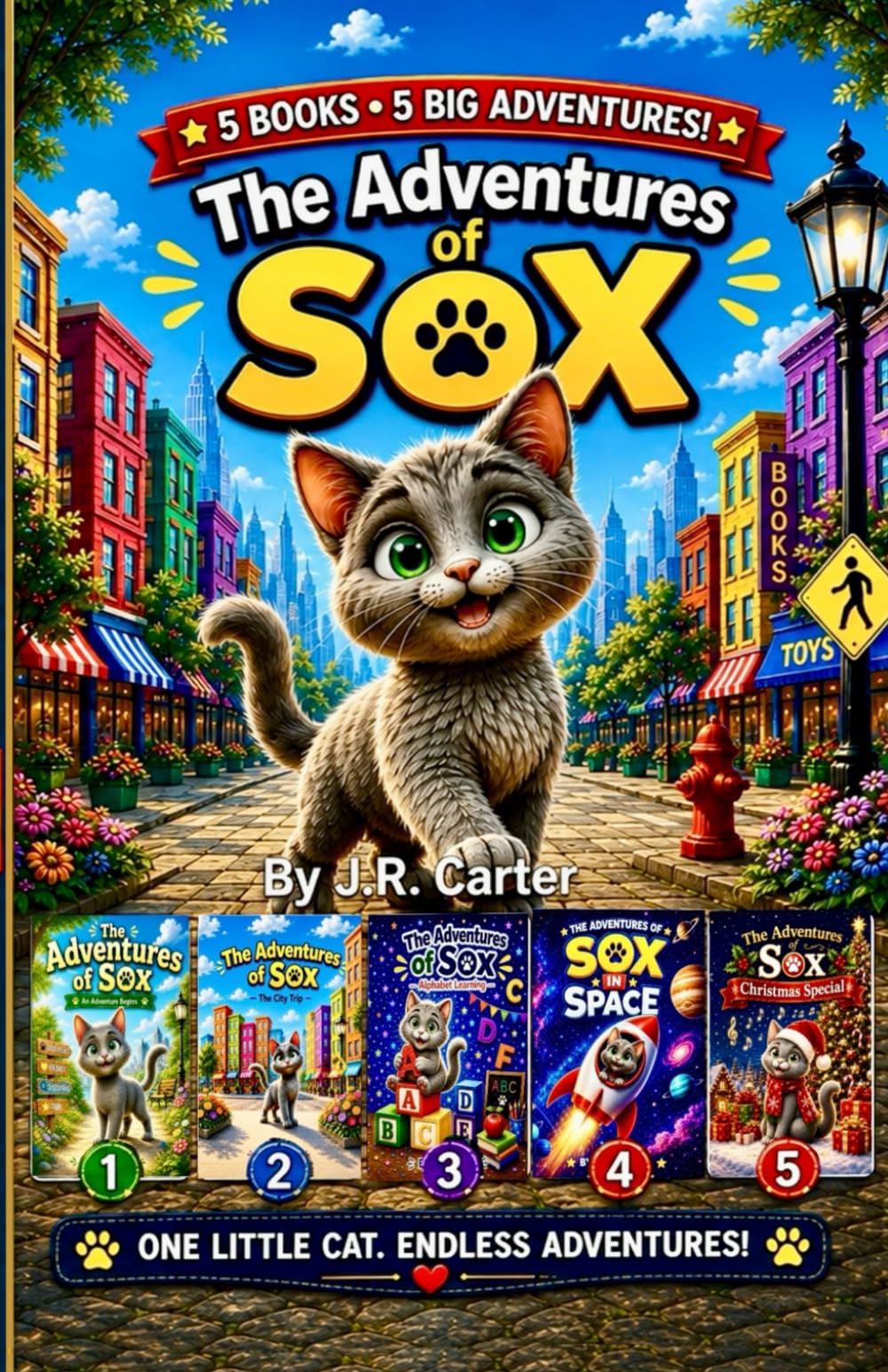 The Adventures Of Sox: Books 1 to 5