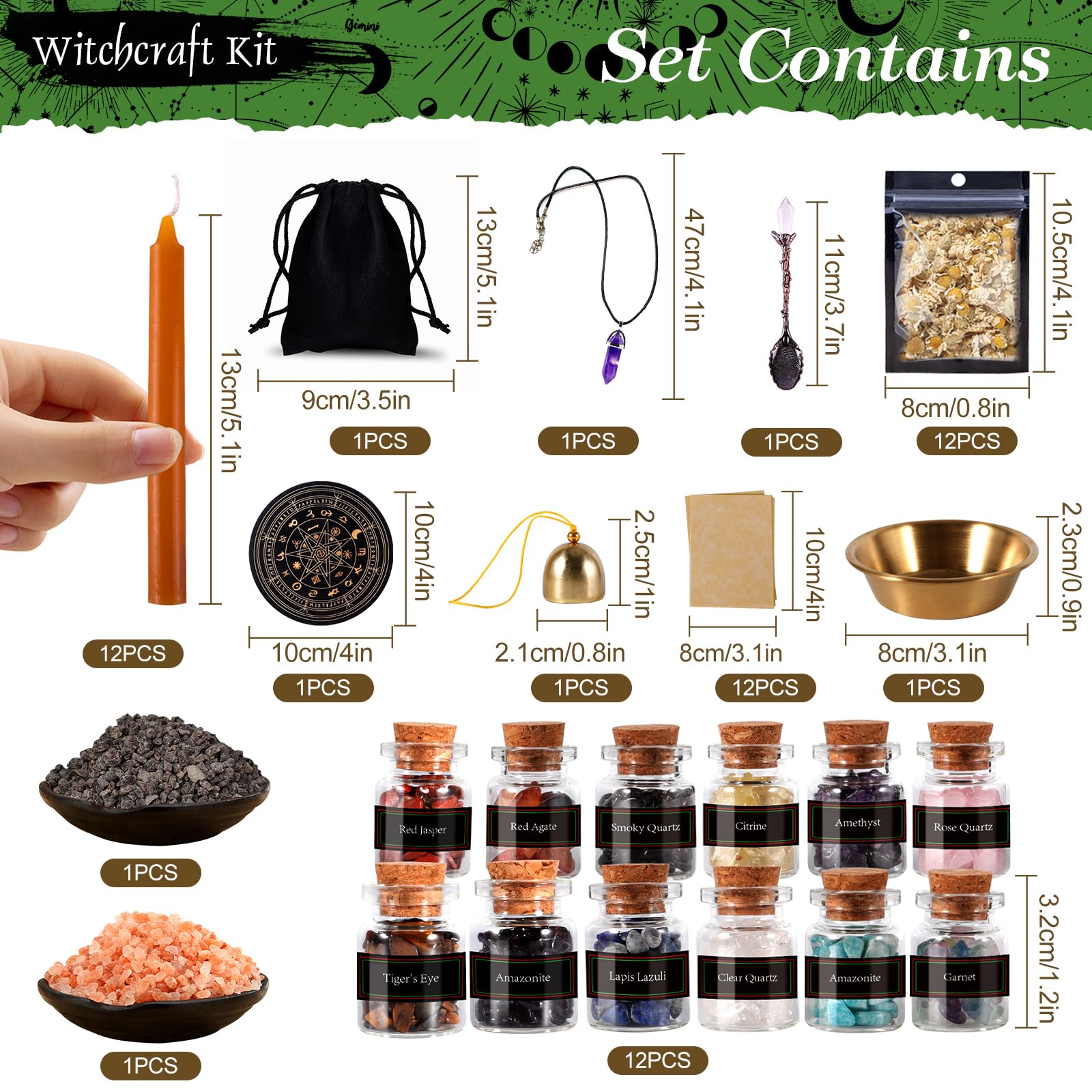 Portafortuna Della Strega Per Il Successo E Il Denaro / Mojo Della - Foto 9