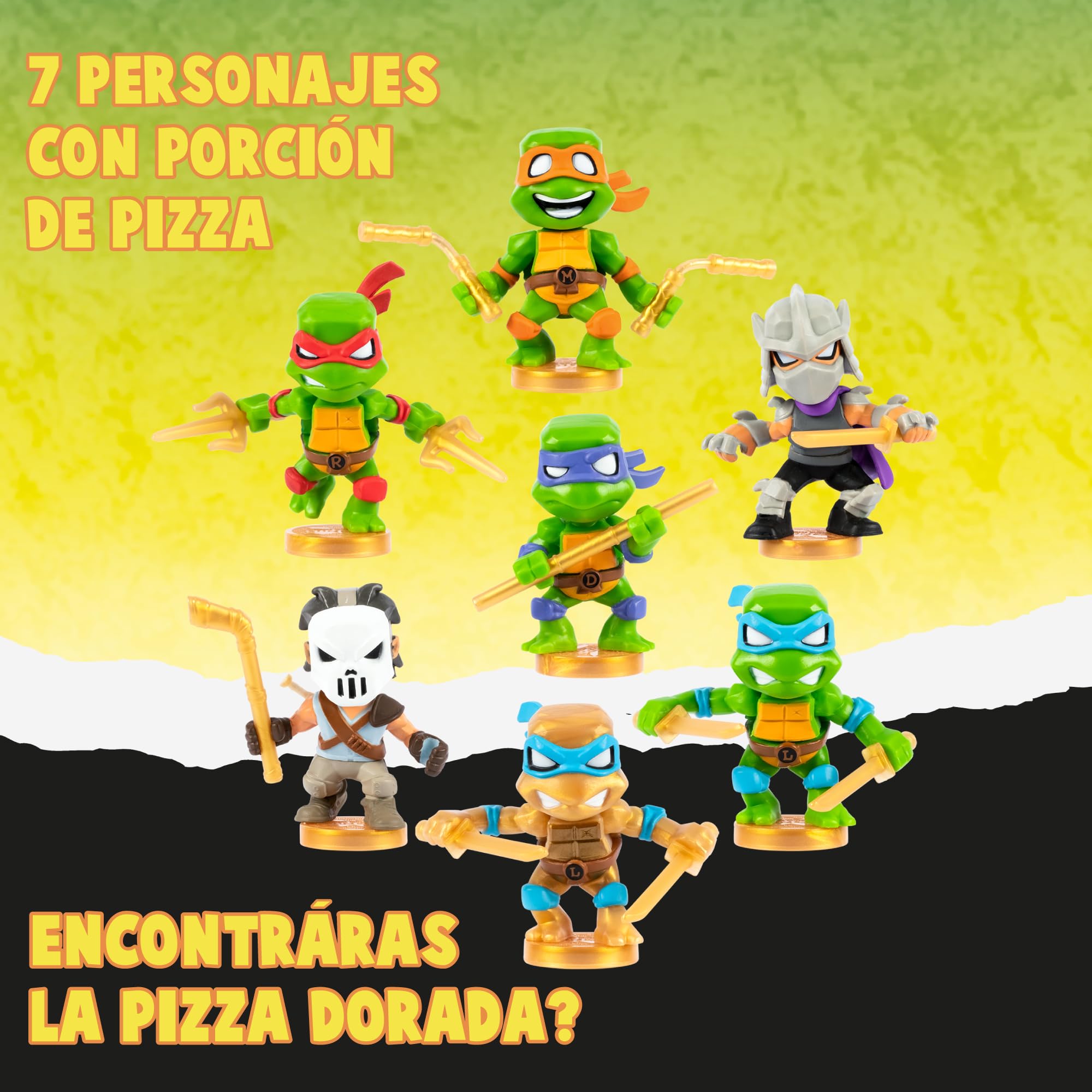 Treasure X - TX Sewer Tortugas Ninja con figura aleatoria, Rescata