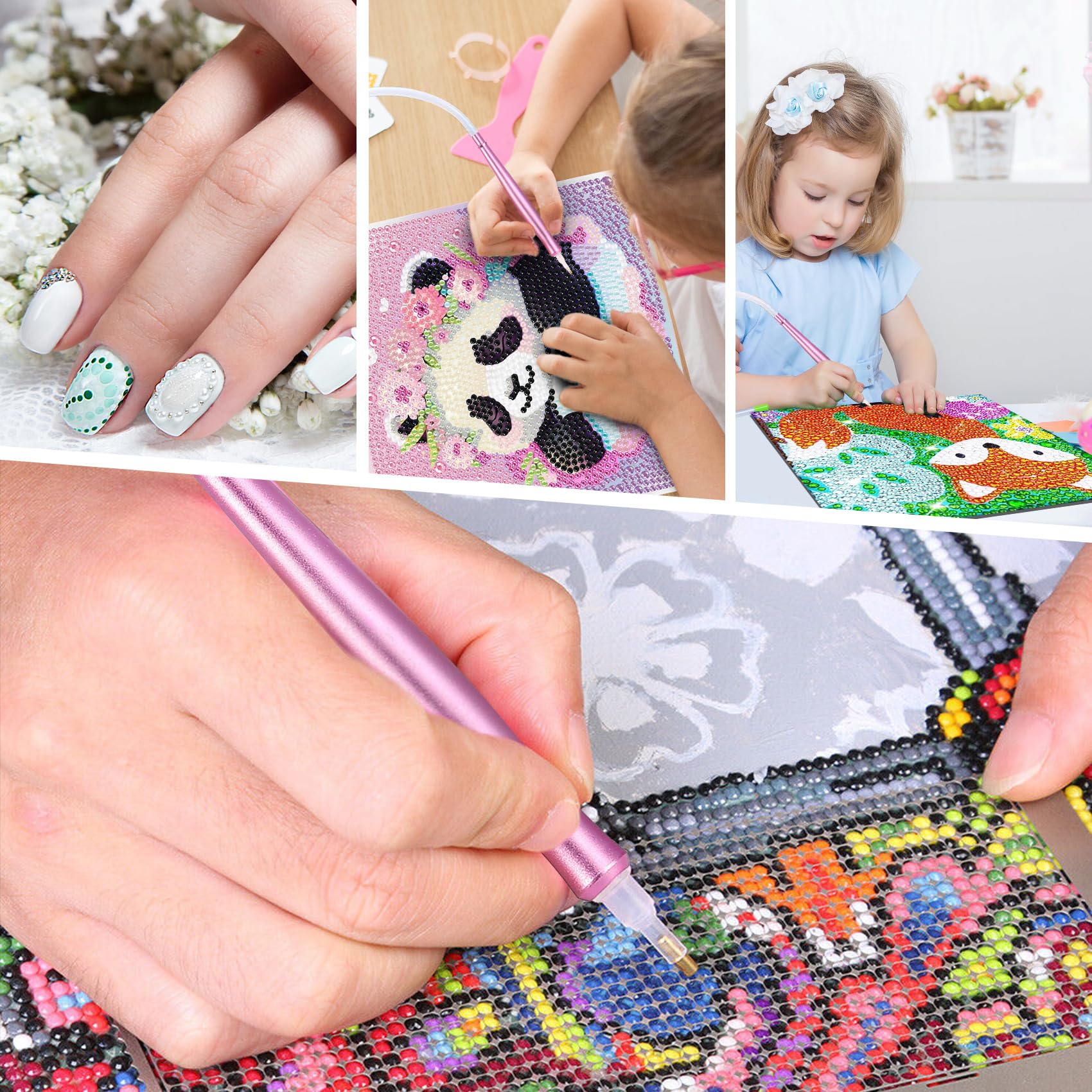 Amazon.co.jp: 電動ダイヤモンドアートペインティングペン