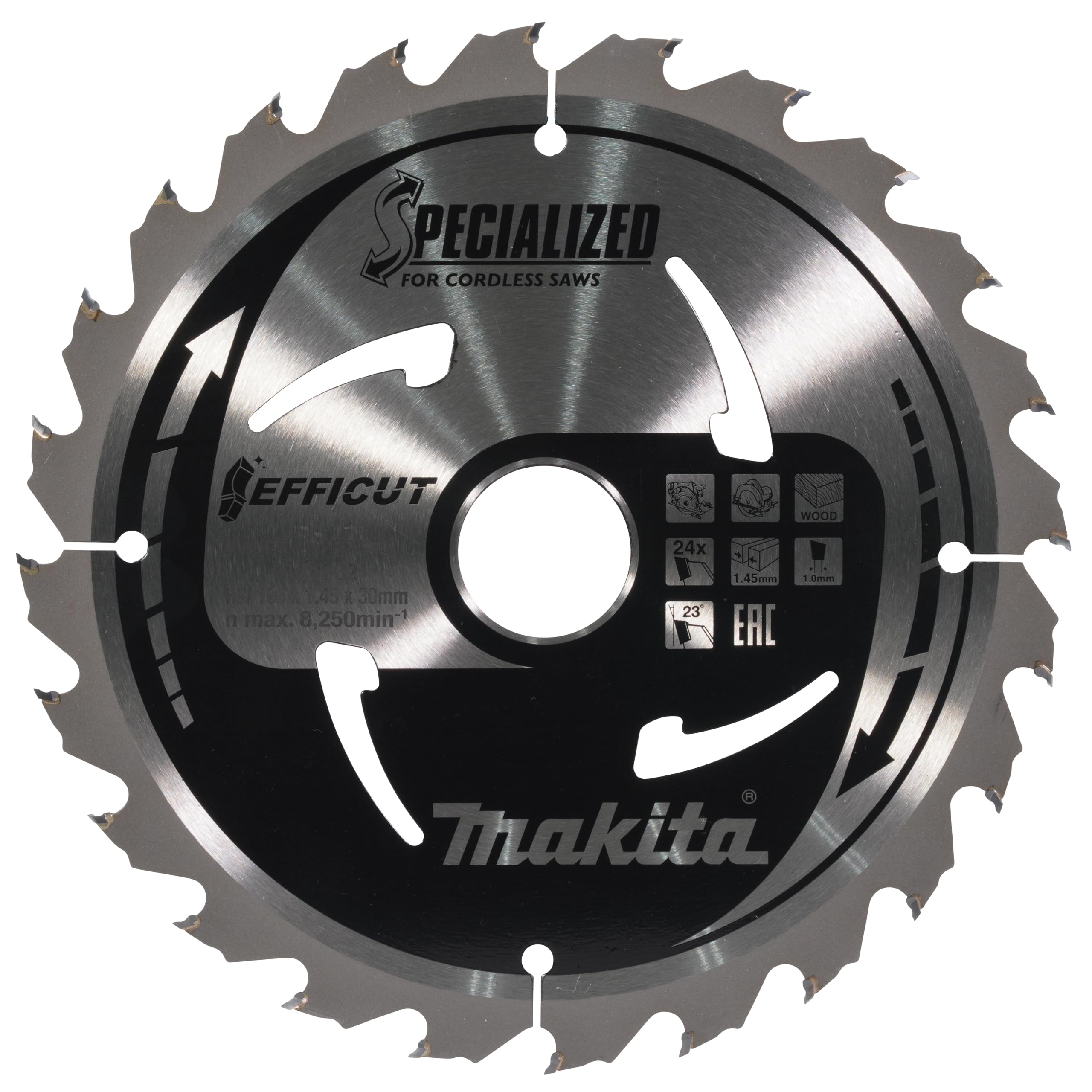 Makita Gray E-08682 Tct Efficut Saw Blade 185X30x24t