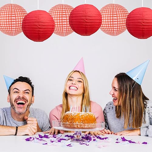 Miniatura 164 de BEISHIDA Faroles de papel redondos amarillos de 12 pulgadas, decorativos, colgantes, asiáticos, chinos, japoneses, lámpara para cumpleaños