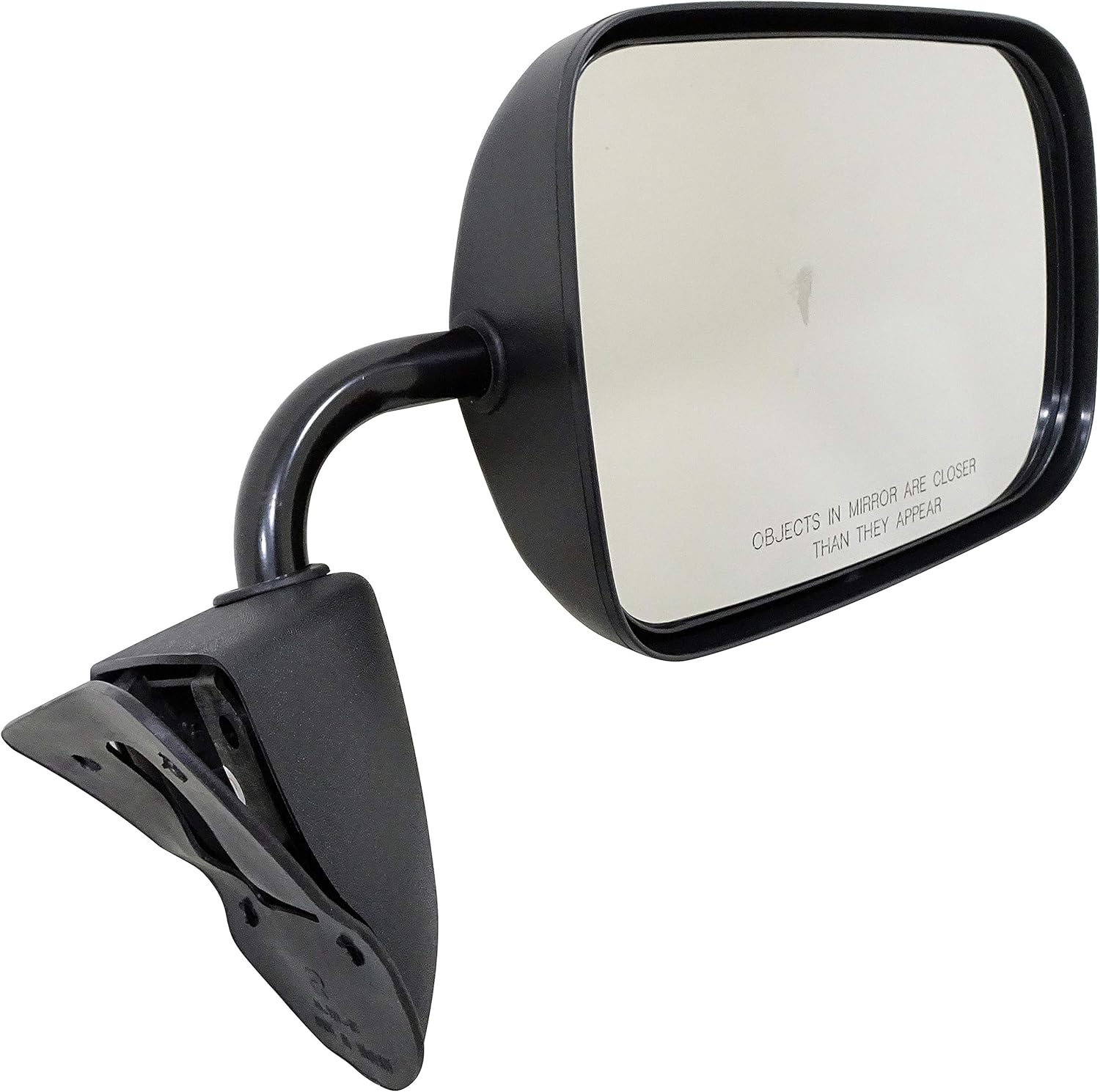 Dorman 955-374 Passenger Side Manual Door Mirror - Folding Compatible with Select Dodge Models, Black