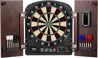VEVOR Dart Board Cabinet Set, Multiple Styles Ready-to-Play Bundle Offic...