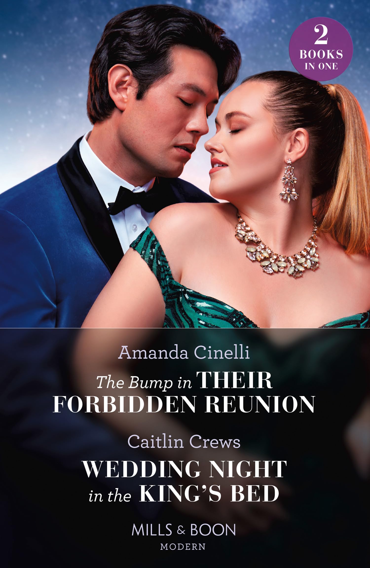 The Bump In Their Forbidden Reunion / Wedding Night In The King's Bed: The Bump in Their Forbidden Reunion (The Fast Track Billionaires' Club) / Wedding Night in the King's Bed