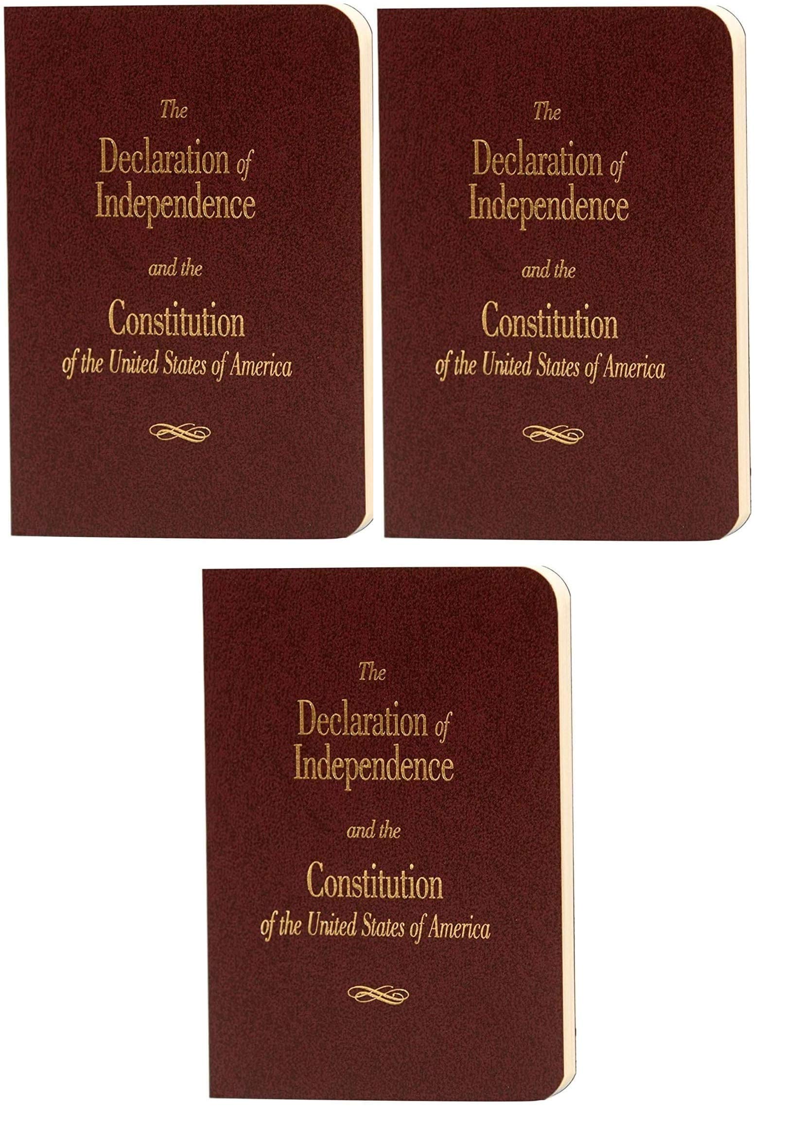 Cato Institute 3- Pocket U.S. Constitution and Declaration of Independence (Three Pack)