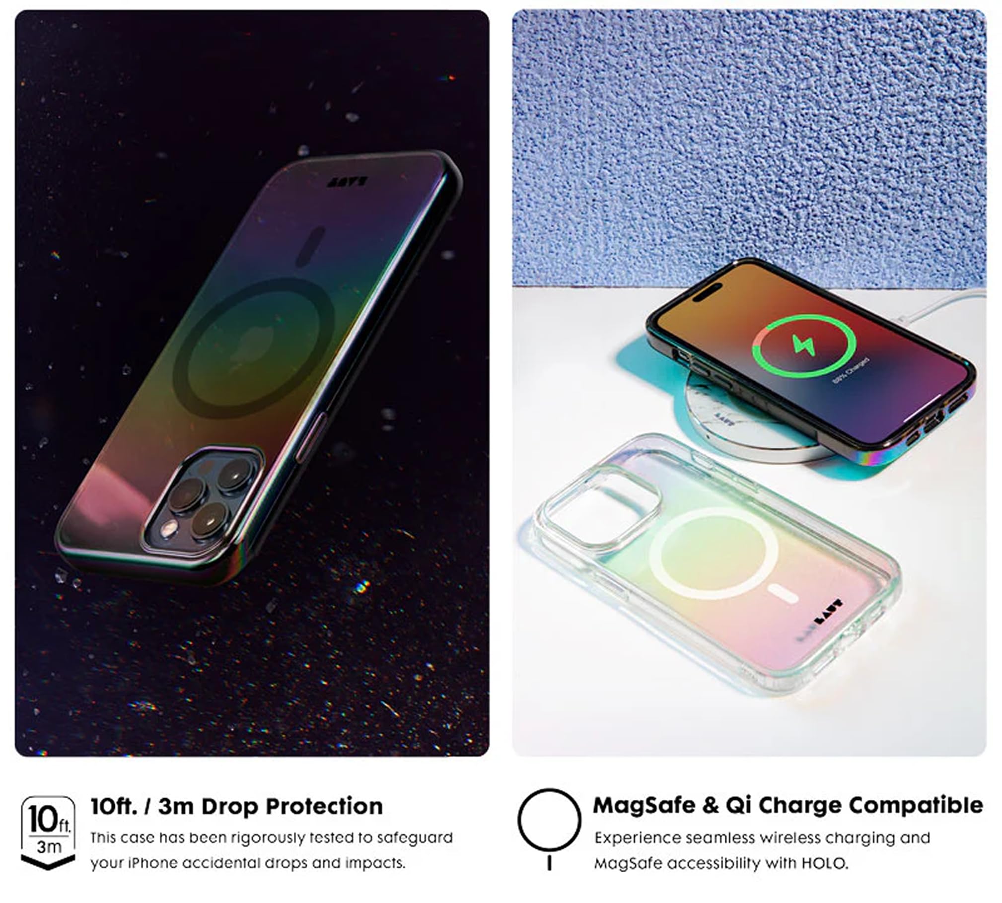 Amazon.com: LAUT - Holo case Compatible with iPhone 15 Pro Max