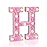 Foaky Pink Light up LettersPink Party Decorations,Girls Room Decor,Glitter Light Up Letters,Alphabet Letter Sign for Night Light Birthday Party Girls Gifts, Home Bar DecorationH