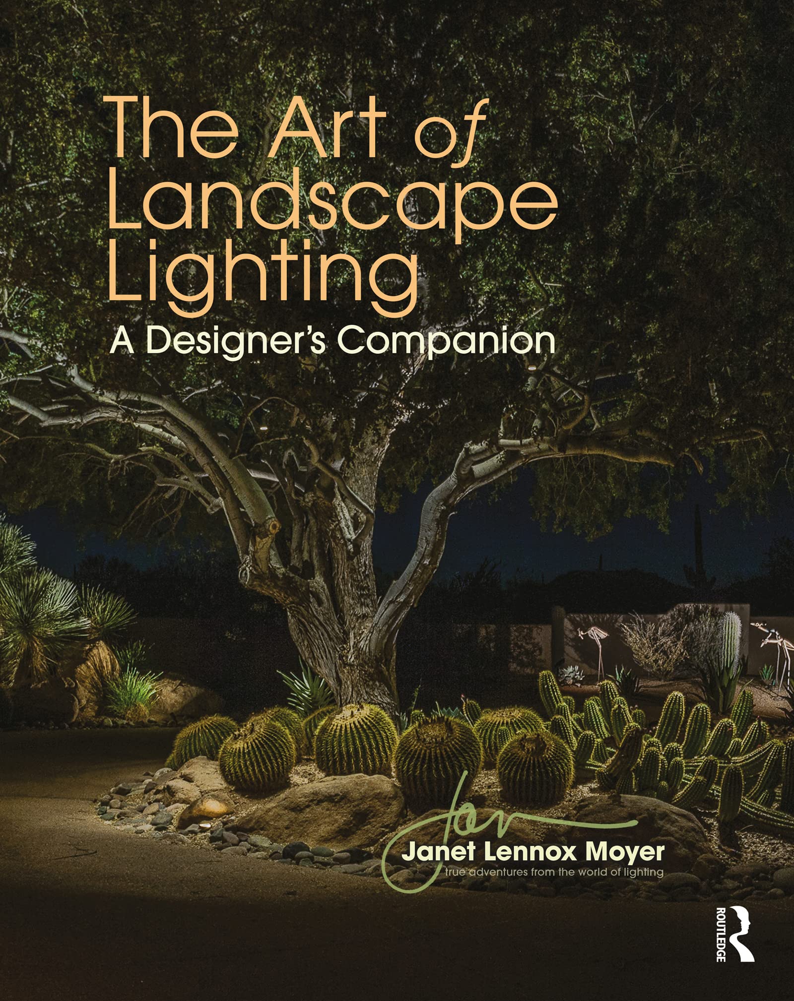 Livre The Art of Landscape Lighting guide de design d'éclairage extérieur en anglais